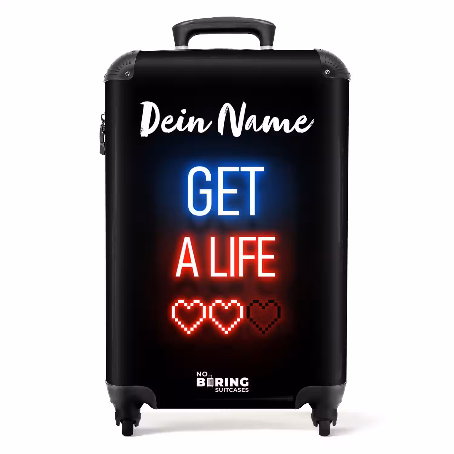 Get a Life NBS - Handbagage koffer - Kinderen Unisex middel -productfoto_recht