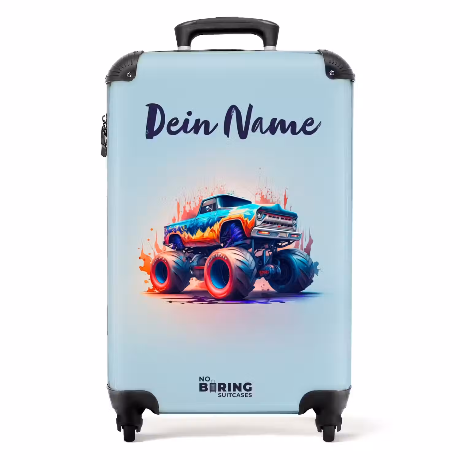 Fierce Wheels NBS - Handbagage koffer - Kinderen Unisex middel -productfoto_recht
