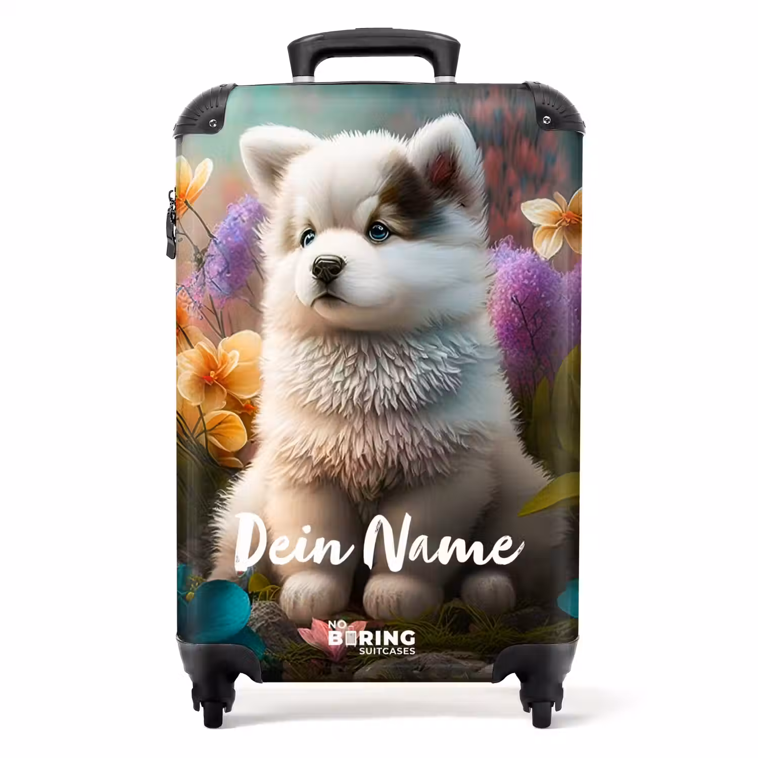 Fluffy Franky NBS - Handbagage koffer - Kinderen Unisex middel -productfoto_recht