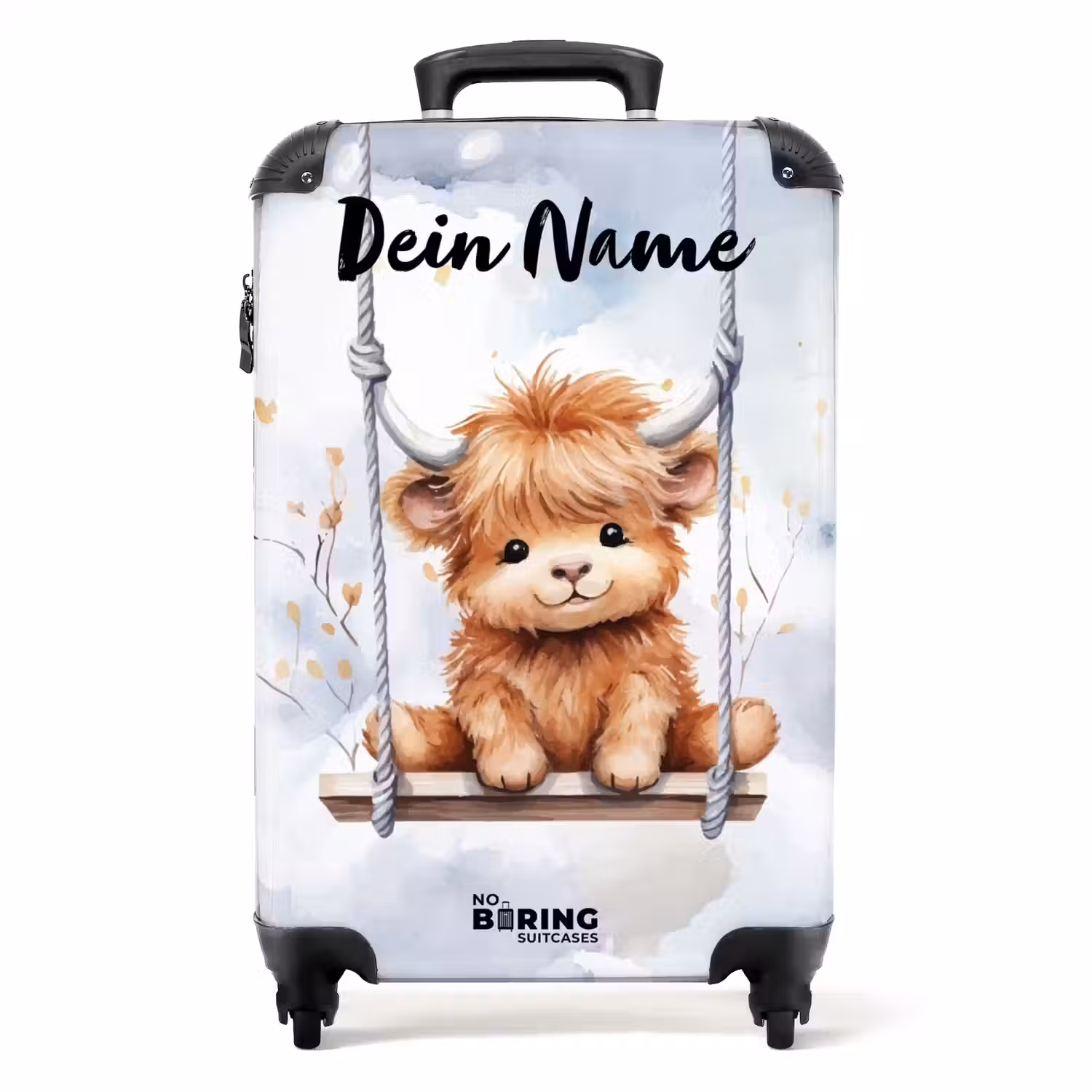 Hennie hooglander NBS - Handbagage koffer - Kinderen Unisex middel -productfoto_recht