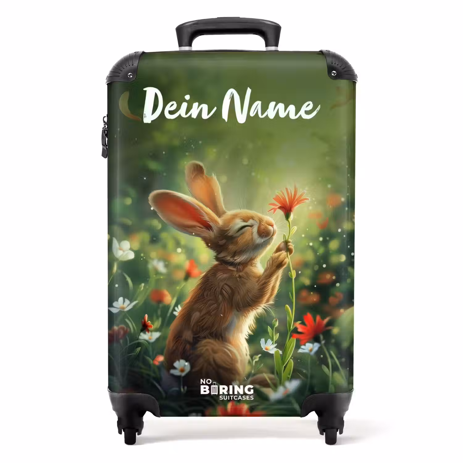Kasper konijn NBS - Handbagage koffer - Kinderen Unisex middel -productfoto_recht