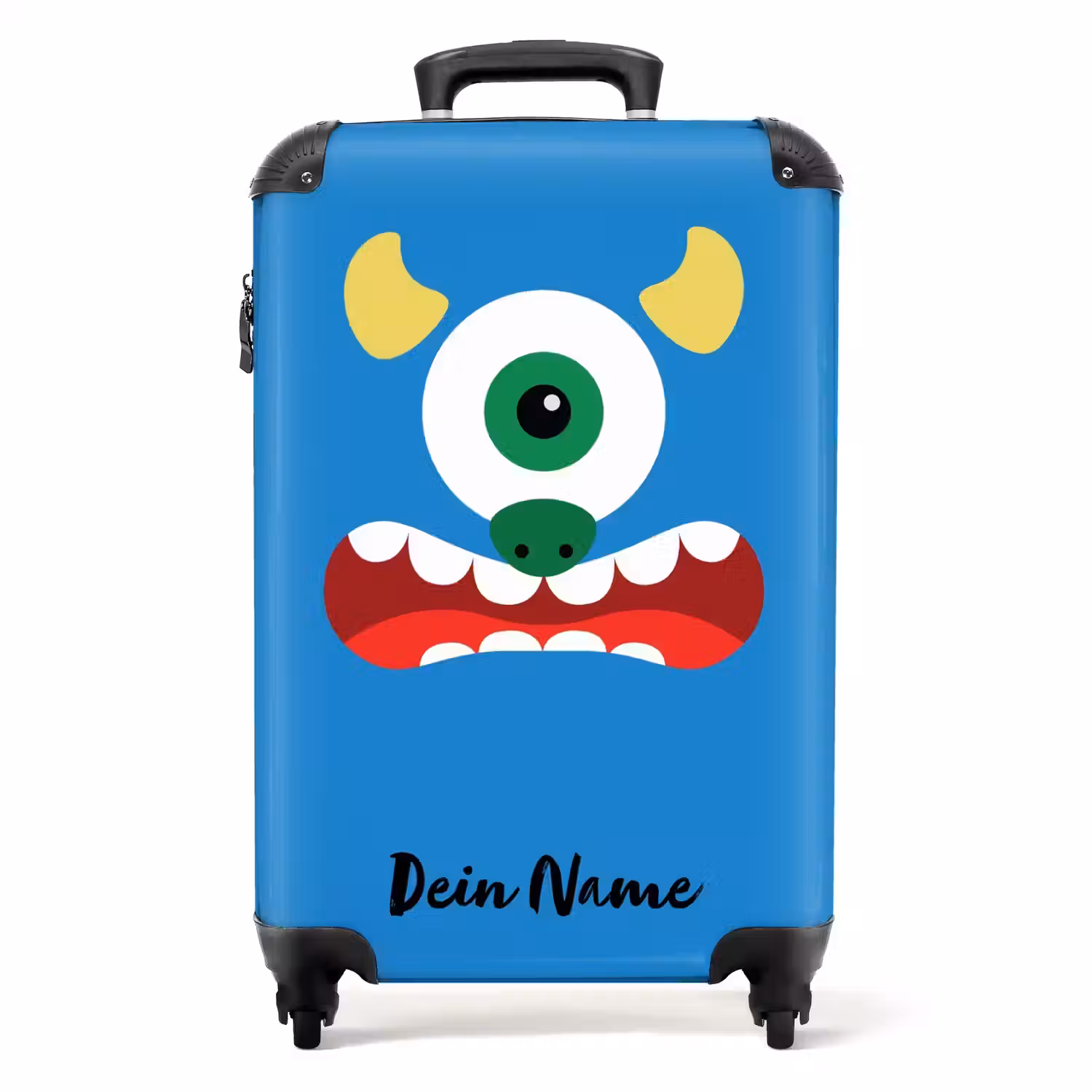 Mustafa monster NBS - Handbagage koffer - Kinderen Unisex middel -productfoto_recht
