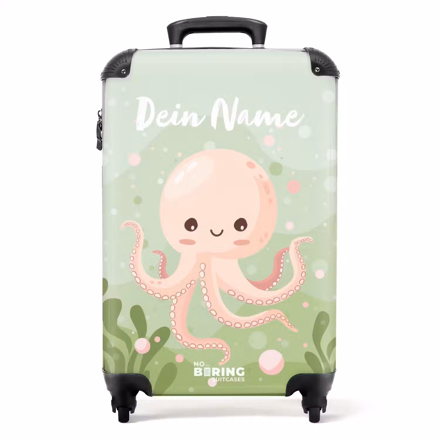 Olga octopus NBS - Handbagage koffer - Kinderen Unisex middel -productfoto_recht