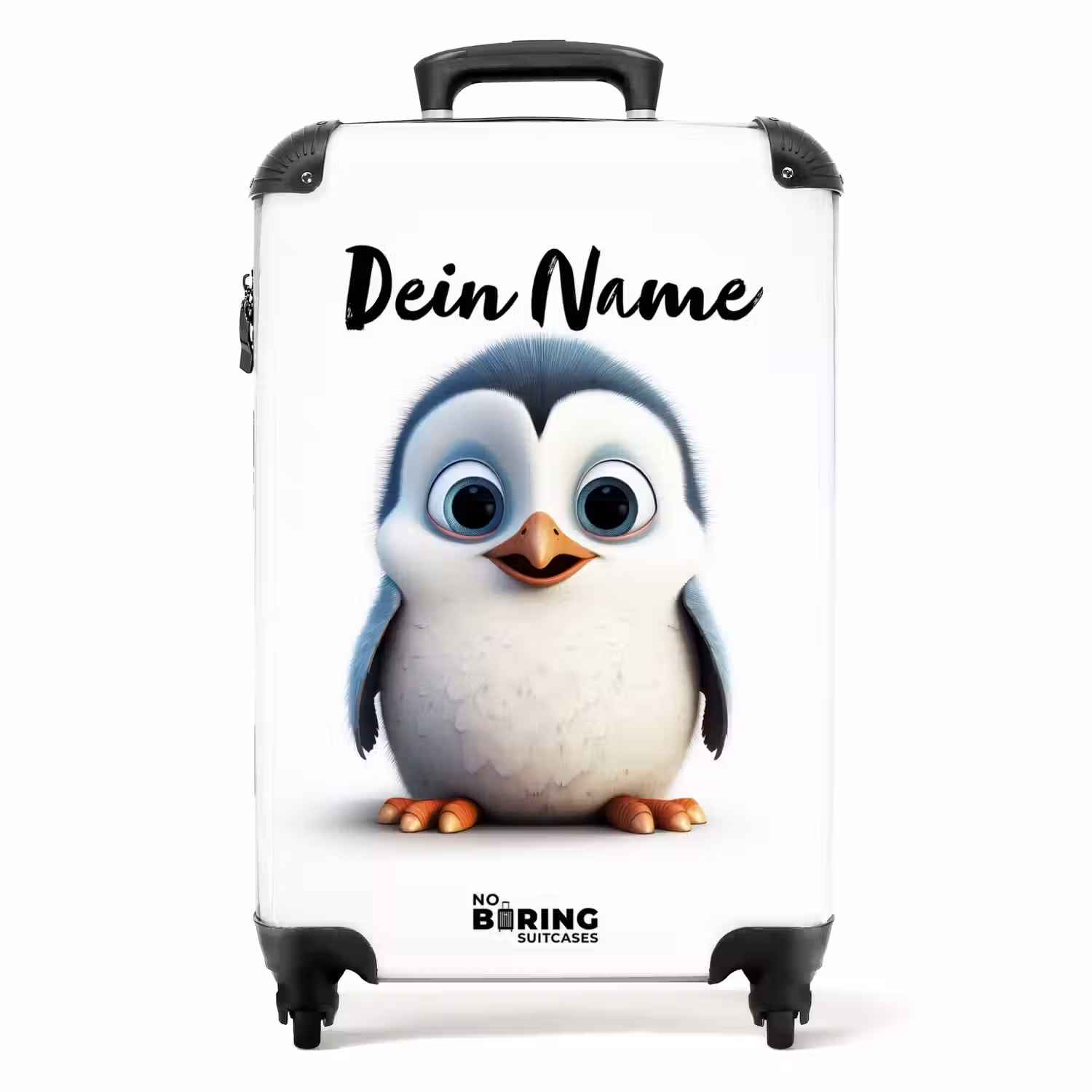 Pippin pinguïn NBS - Handbagage koffer - Kinderen Unisex middel -productfoto_recht