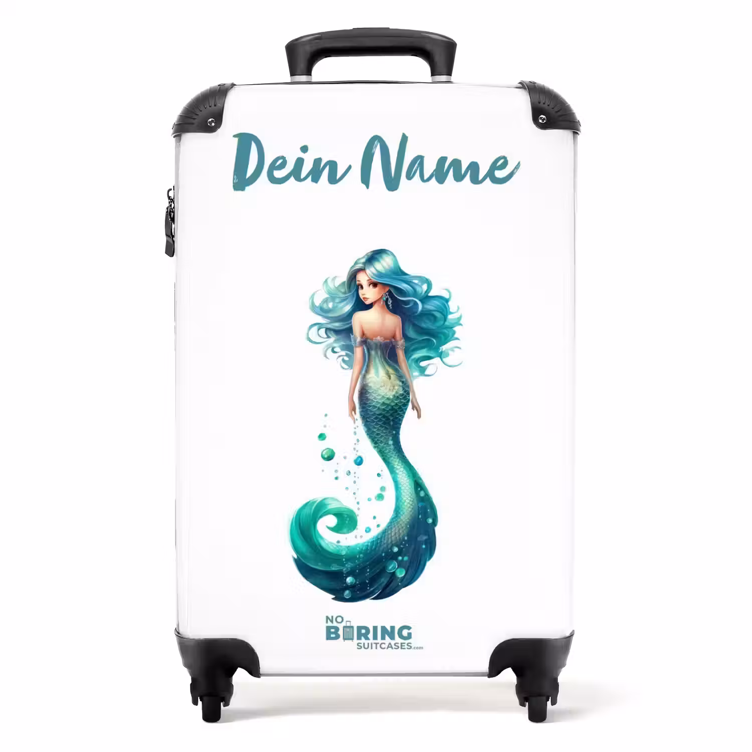 Sandra smaragd NBS - Handbagage koffer - Kinderen Unisex middel -productfoto_recht