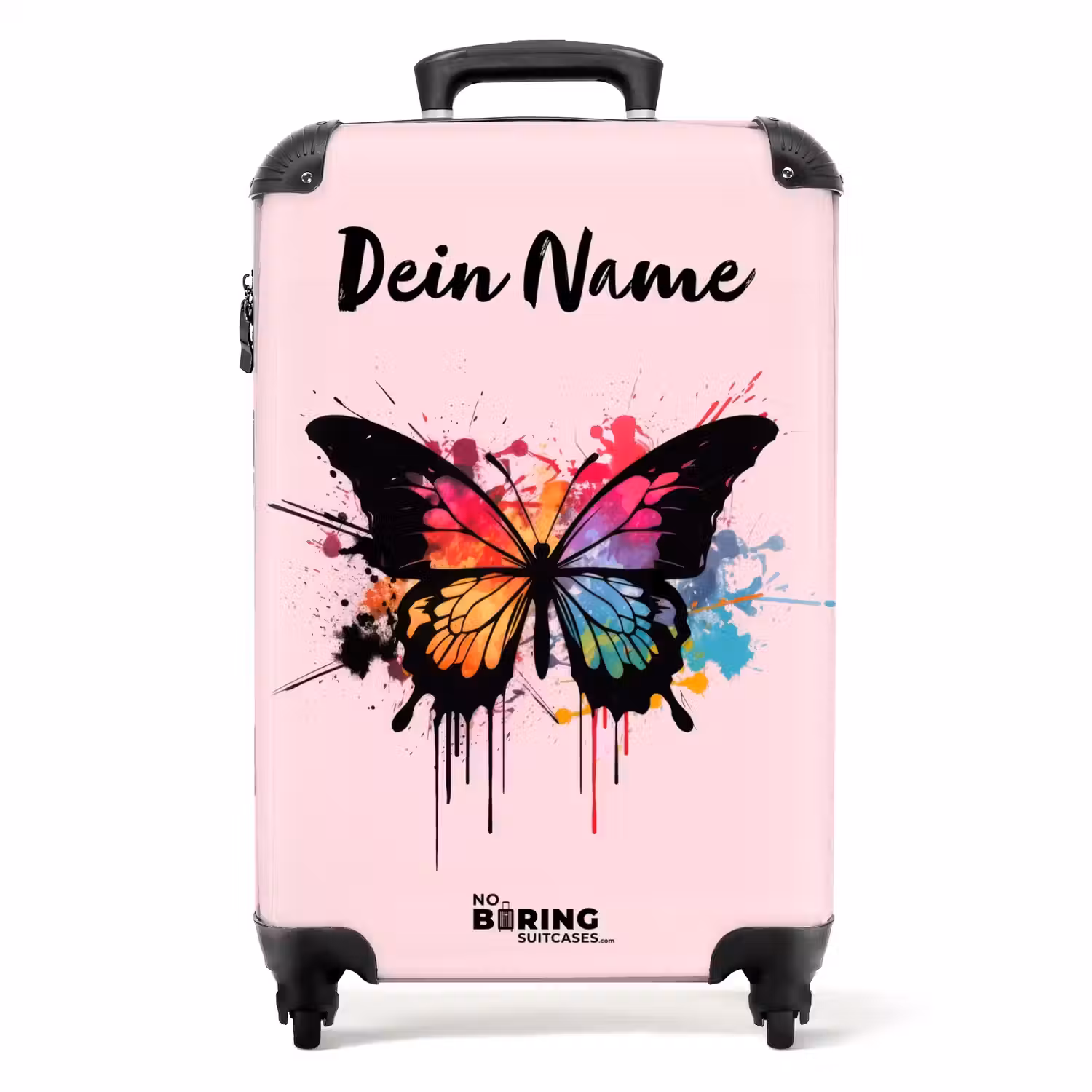 Vlinderverf NBS - Handbagage koffer - Kinderen Unisex middel -productfoto_recht