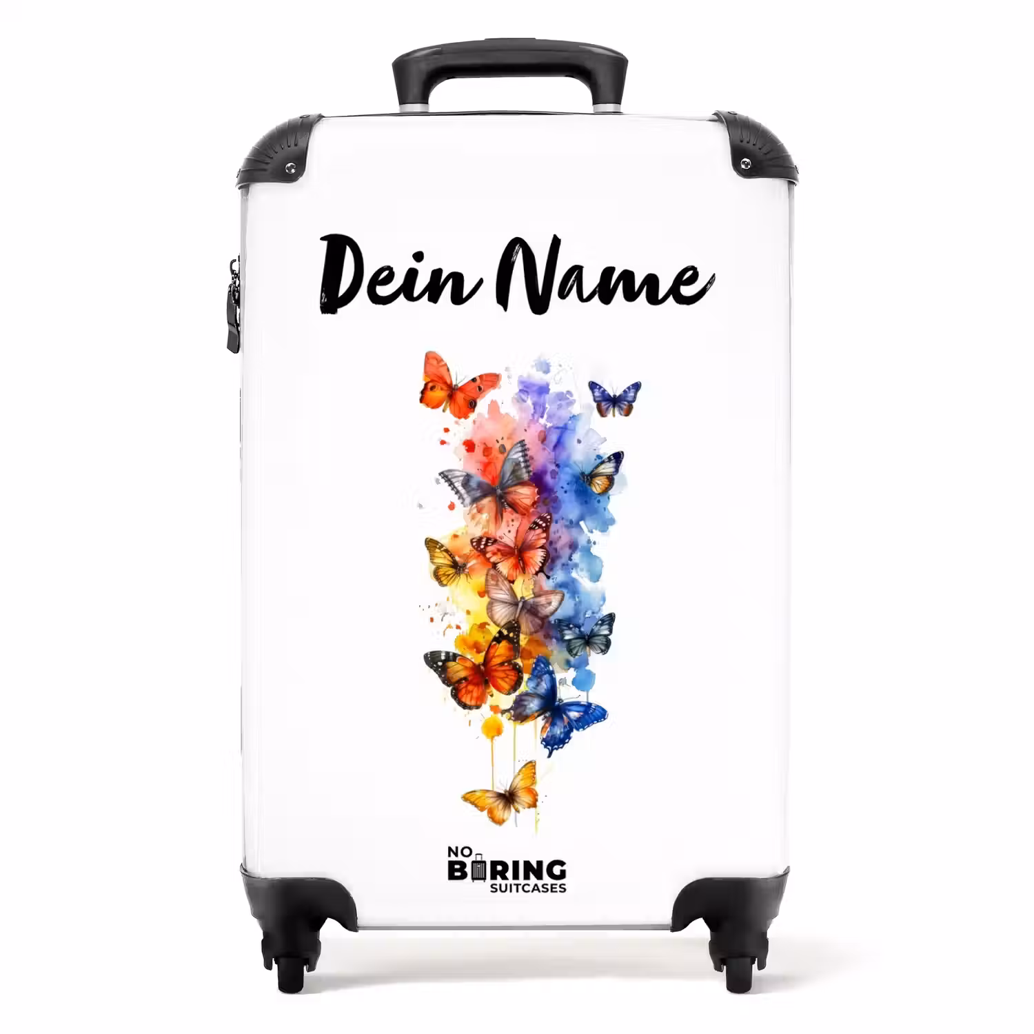 Vlinderzwerm NBS - Handbagage koffer - Kinderen Unisex middel -productfoto_recht