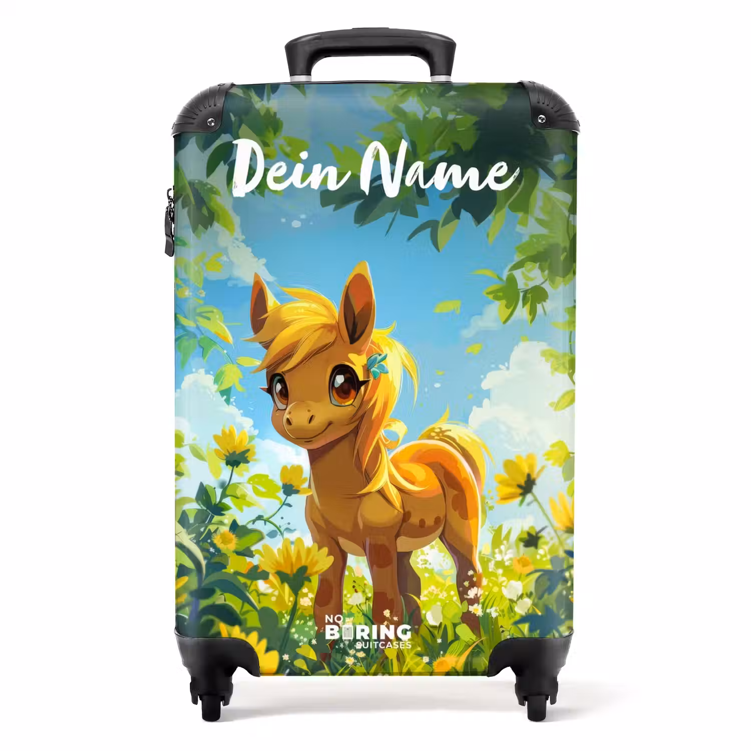 Sunny pony NBS - Handbagage koffer - Kinderen Unisex middel -productfoto_recht