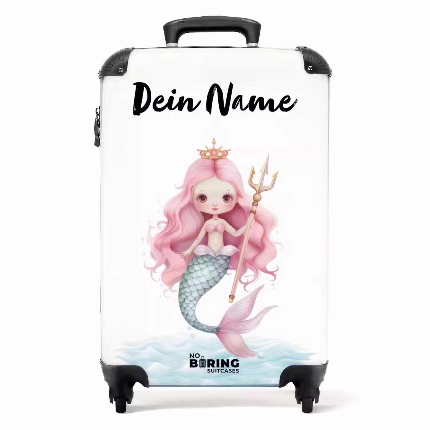 Suzy sirene NBS - Handbagage koffer - Kinderen Unisex middel -productfoto_recht