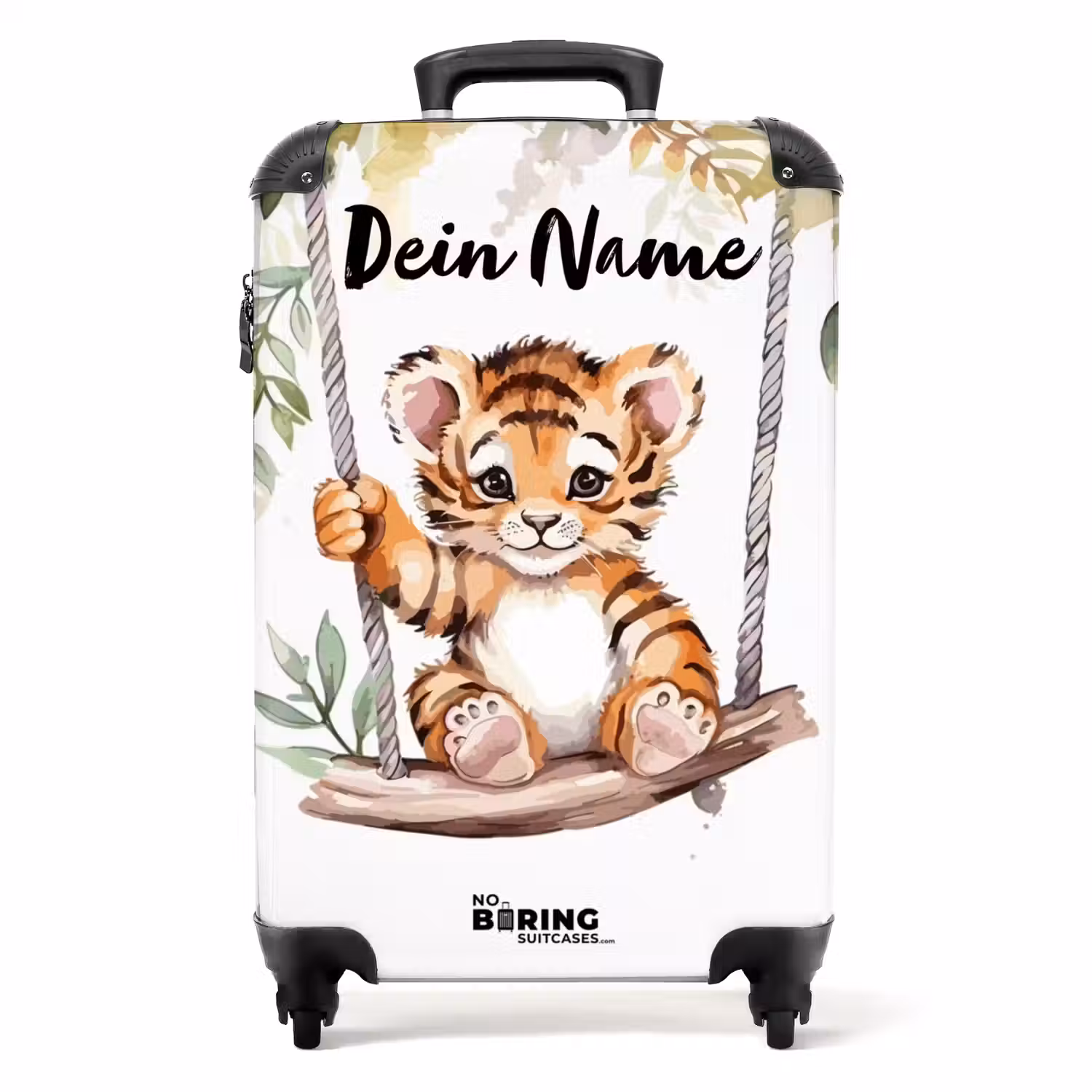 Timo tijger NBS - Handbagage koffer - Kinderen Unisex middel -productfoto_recht