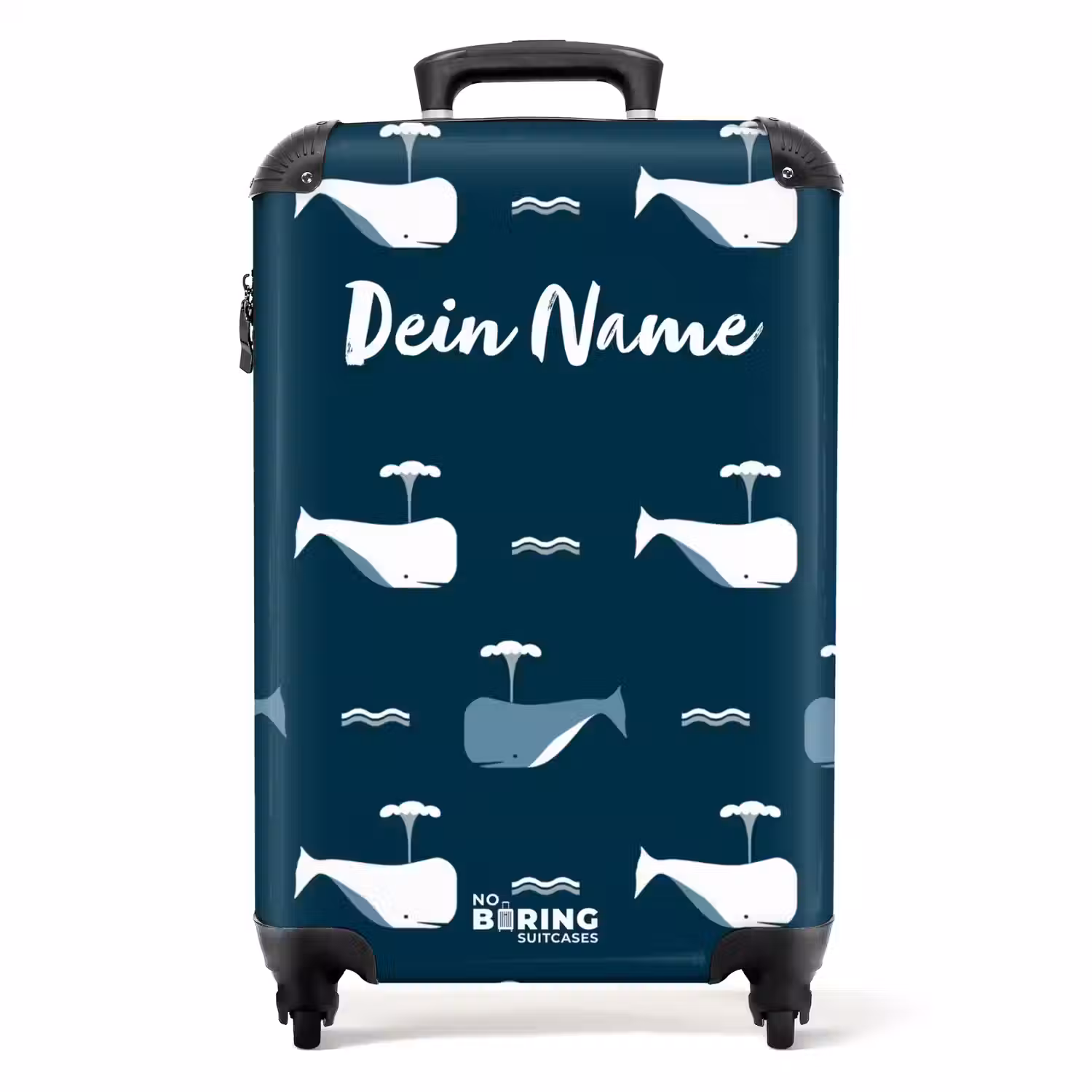 Walvisweelde NBS - Handbagage koffer - Kinderen Unisex middel -productfoto_recht