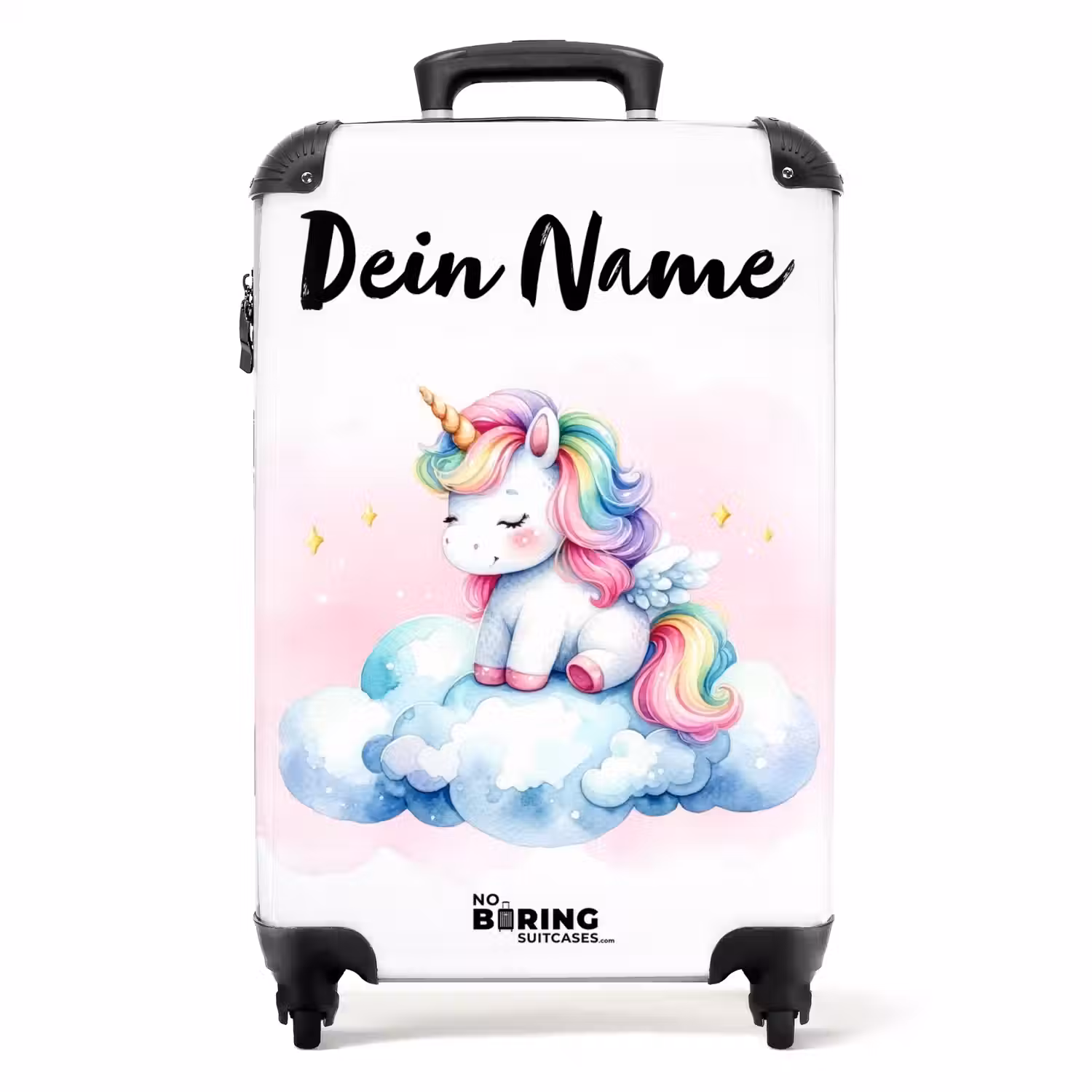 Wolkjeswandelaar NBS - Handbagage koffer - Kinderen Unisex middel -productfoto_recht