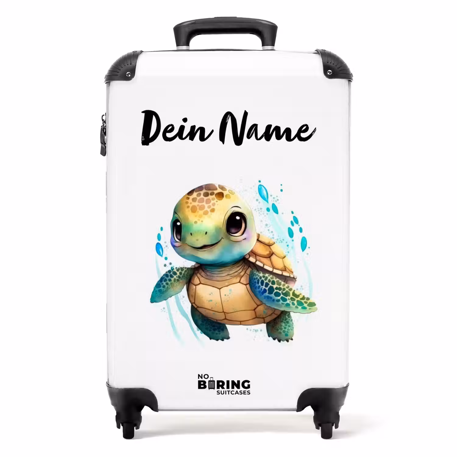 Ziggy Zeeschildpad NBS - Handbagage koffer - Kinderen Unisex middel -productfoto_recht