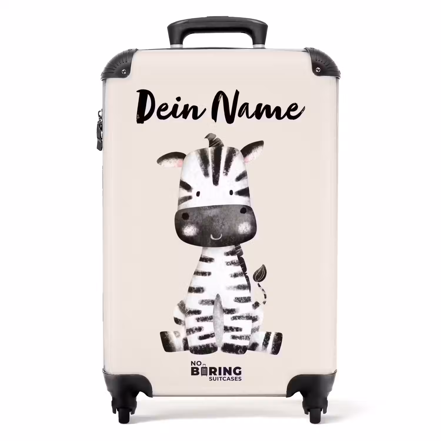 Zoë Zebra NBS - Handbagage koffer - Kinderen Unisex middel -productfoto_recht