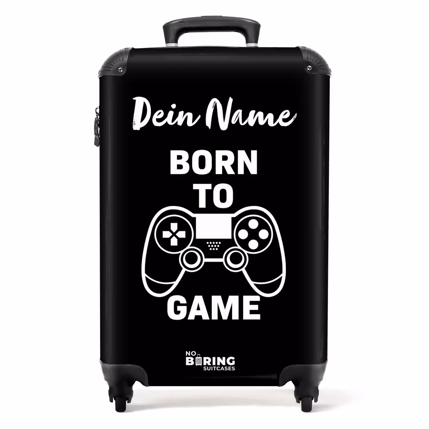 Born to Game NBS - Handbagage koffer - Kinderen Unisex middel -productfoto_recht