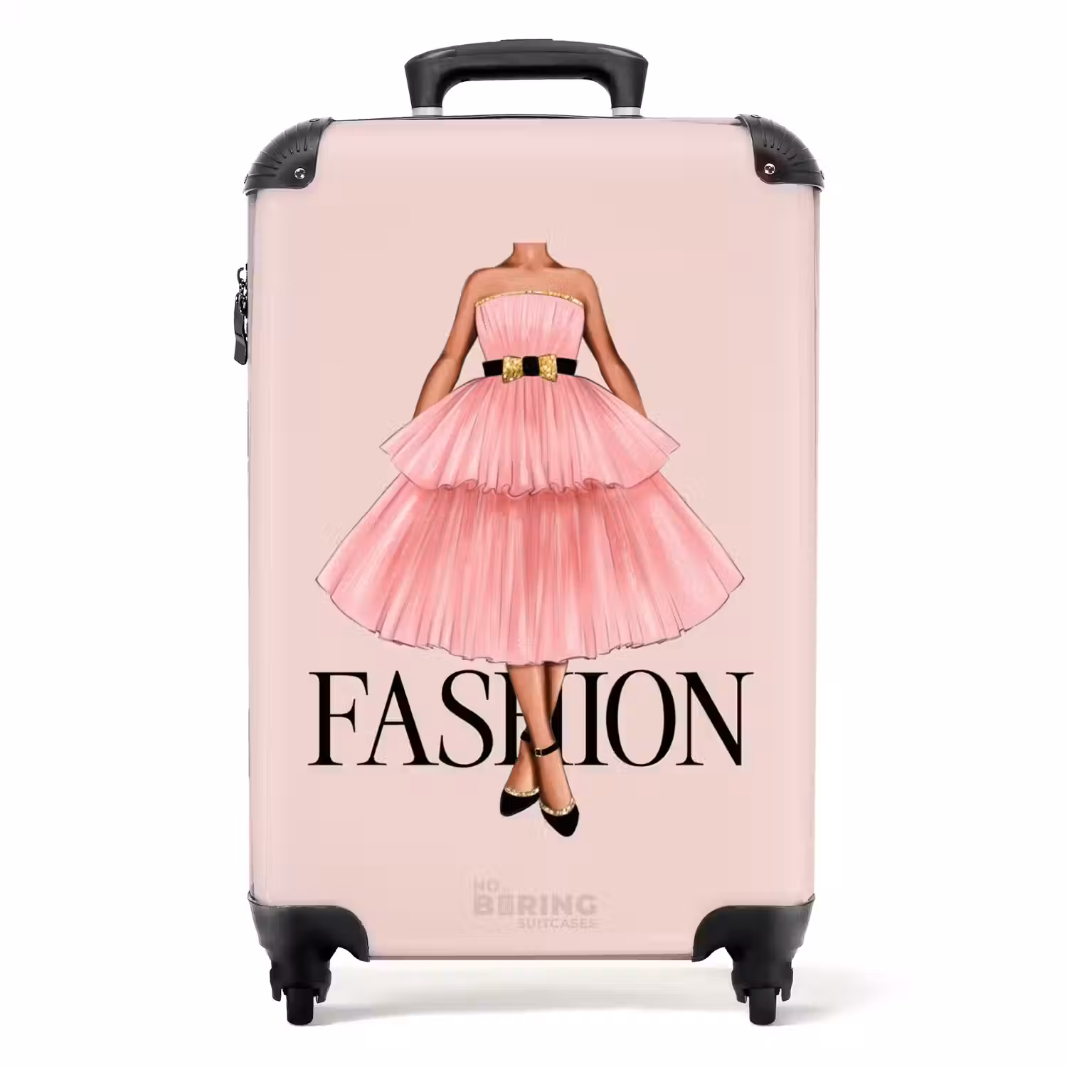 1 NBS - Handbagage koffer - Unisex middel -productfoto_recht