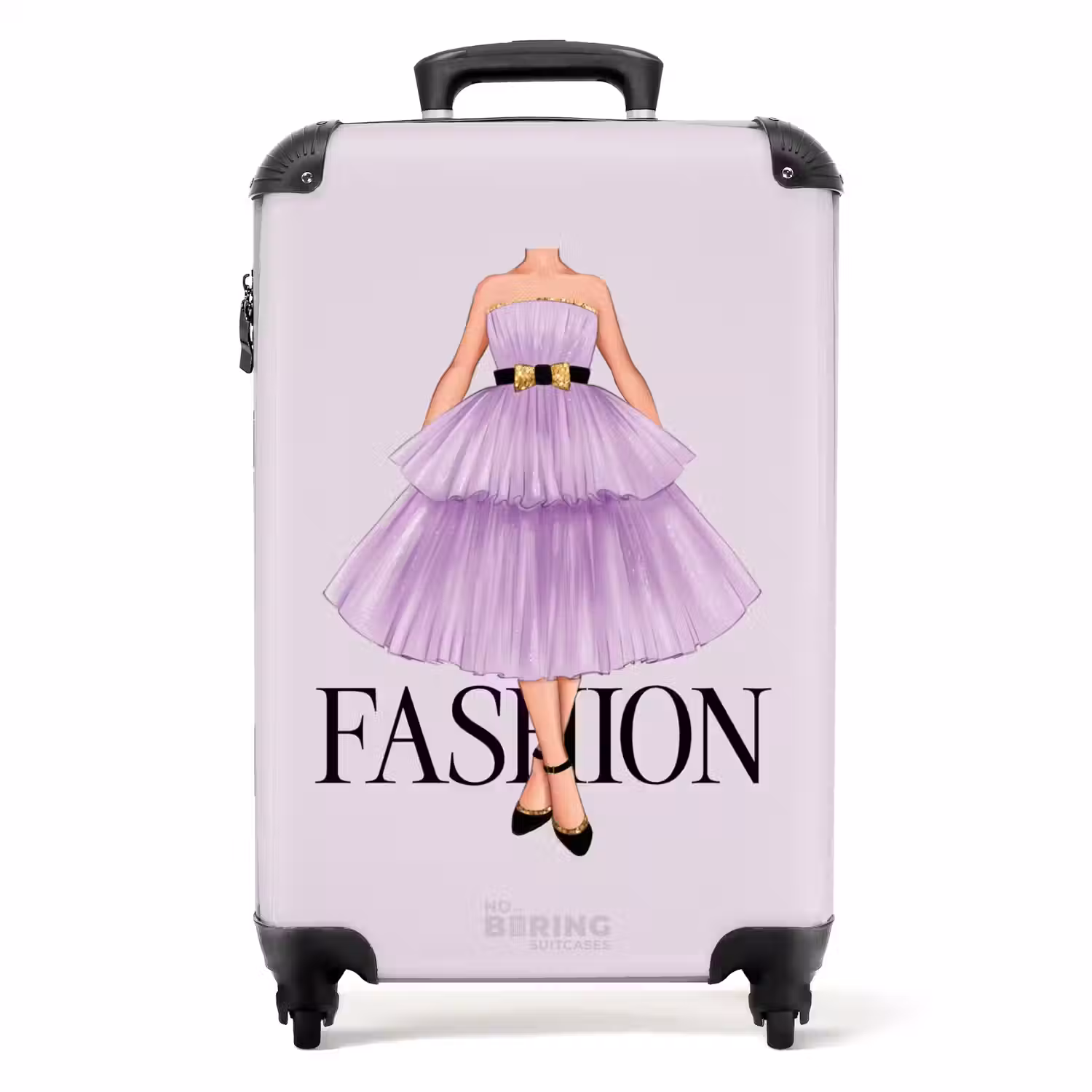 17 NBS - Handbagage koffer - Unisex middel -productfoto_recht