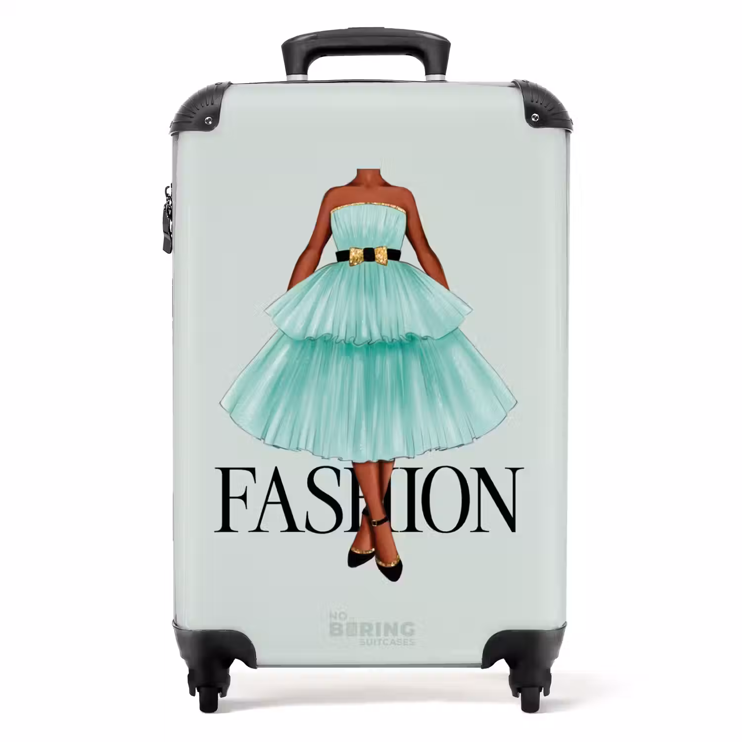 15 NBS - Handbagage koffer - Unisex middel -productfoto_recht