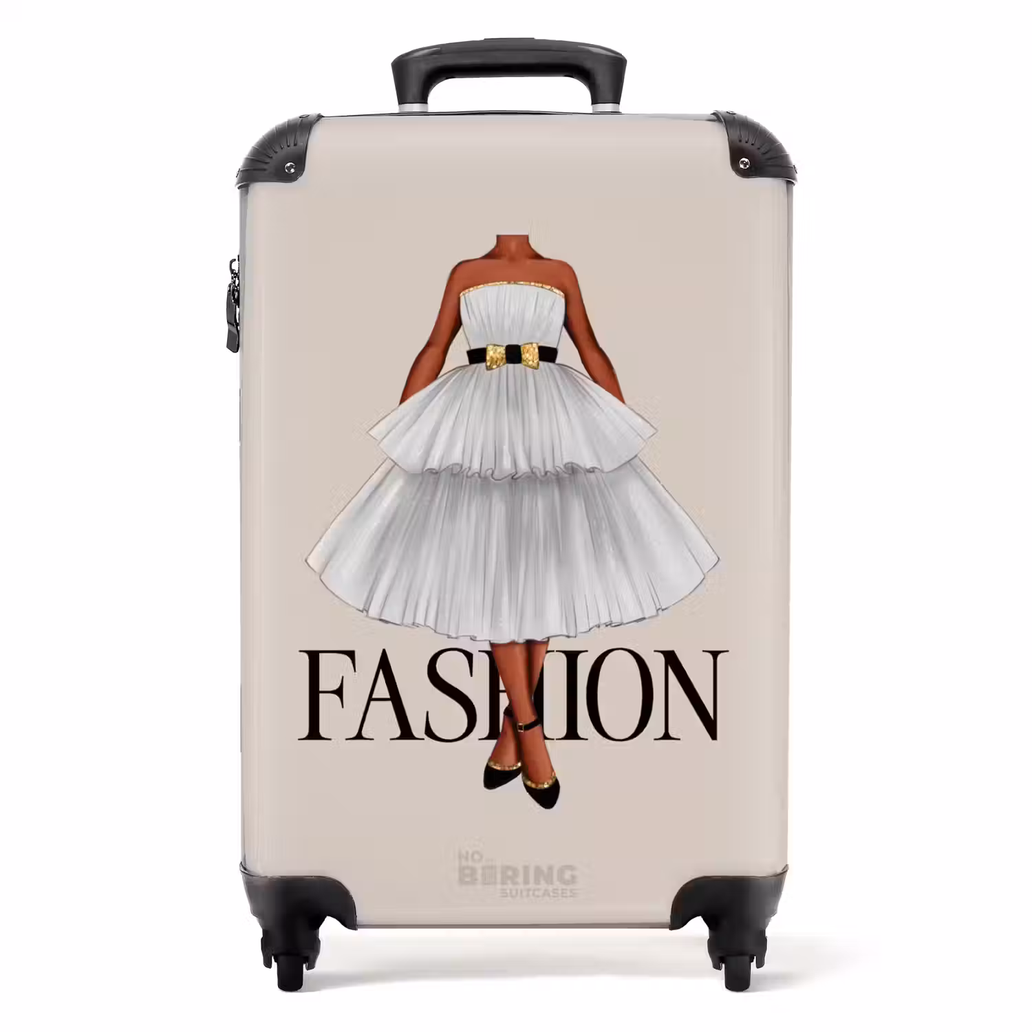 14 NBS - Handbagage koffer - Unisex middel -productfoto_recht