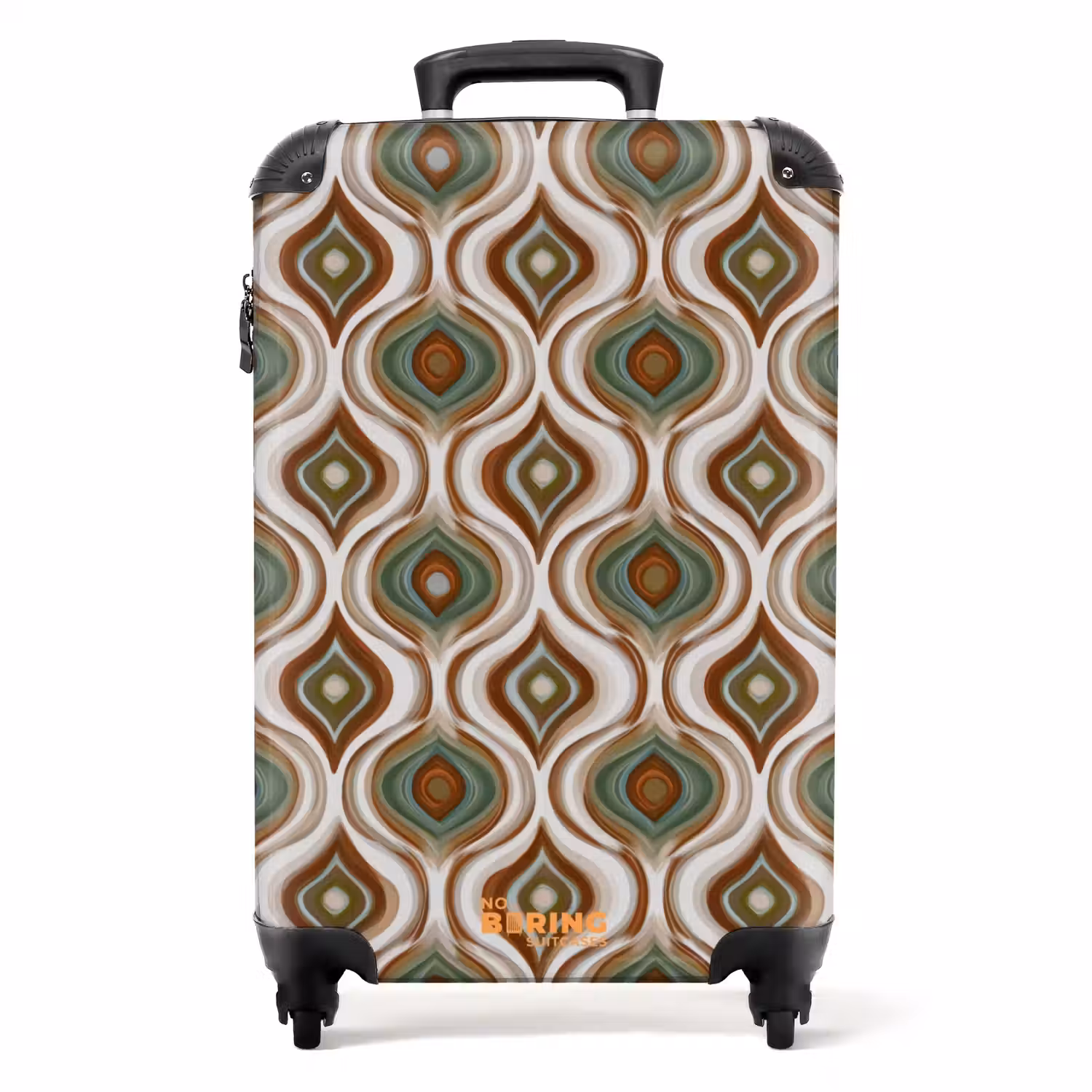 Motief - Patroon - Kleurrijk NBS - Handbagage koffer - Volwassenen Unisex middel -productfoto_recht