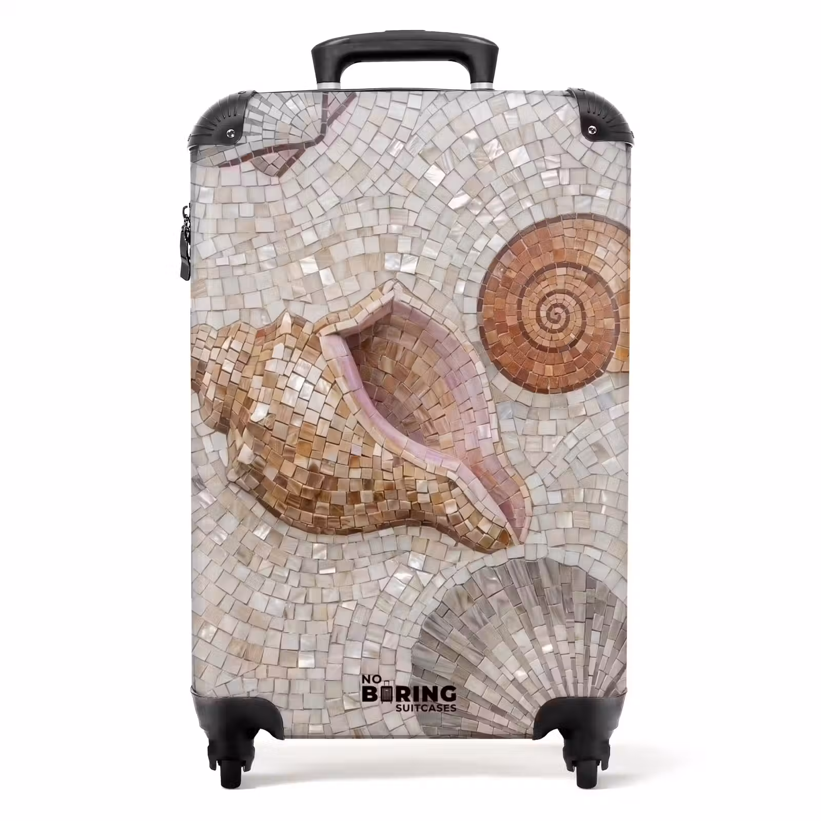 Koffer - Muschel – Mosaik – Meer – Beige – Modern — 1