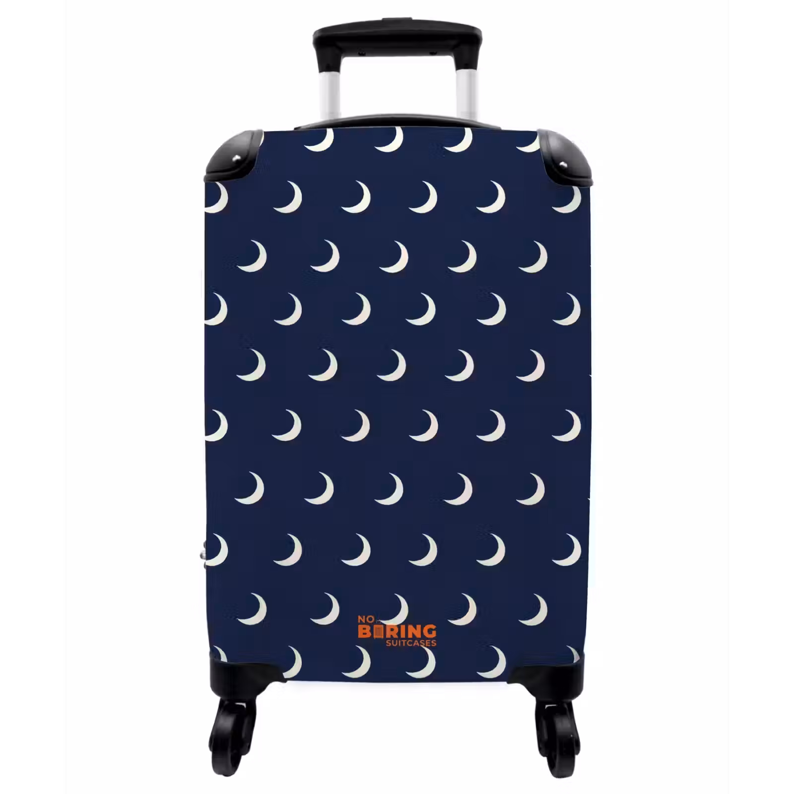 Koffer - Muster – Mähnen – Blau - Patroon - Manen - Blauw NBS - Handbagage koffer - Vrouwen middel