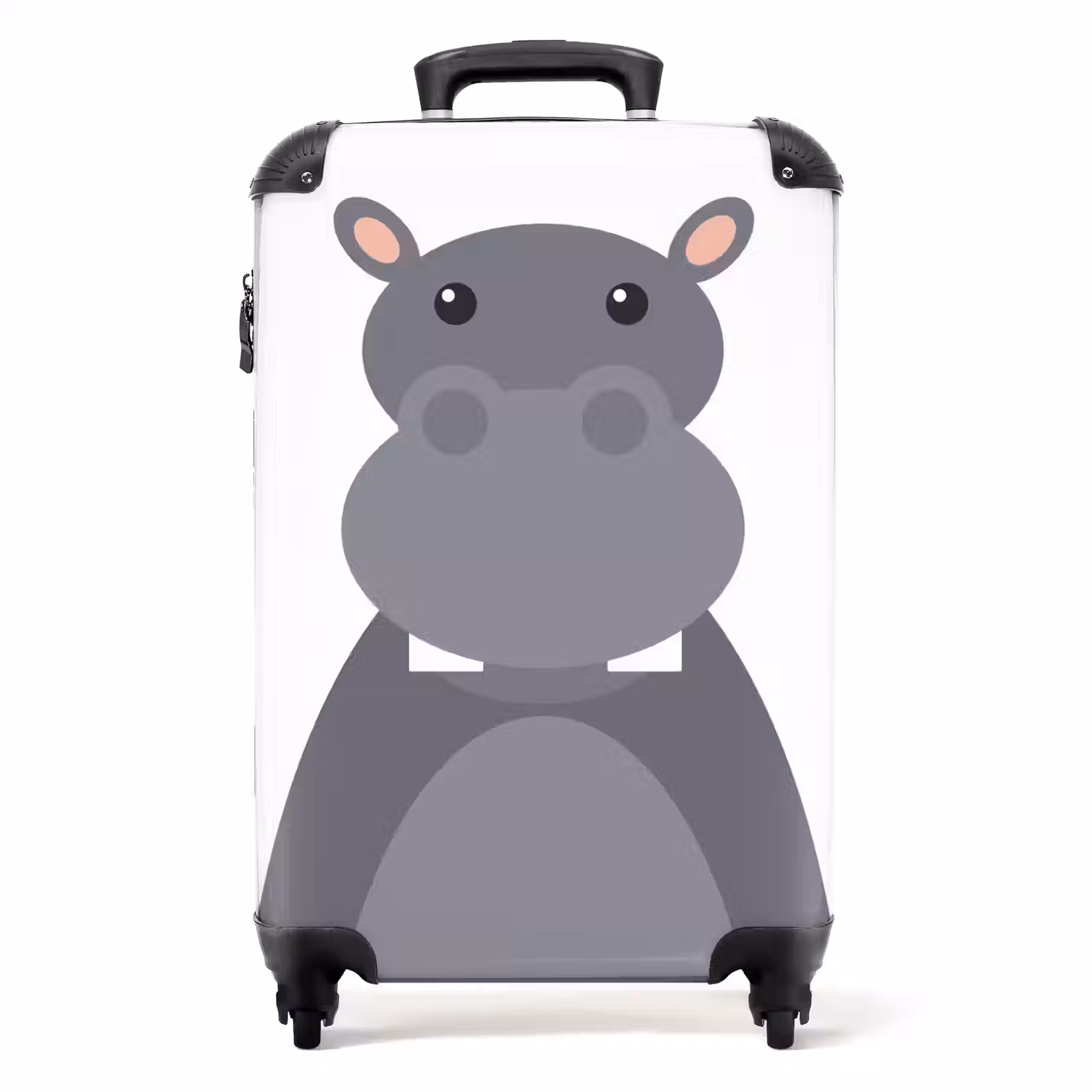 Nino nijlpaard NBS - Handbagage koffer - Unisex middel -productfoto_recht