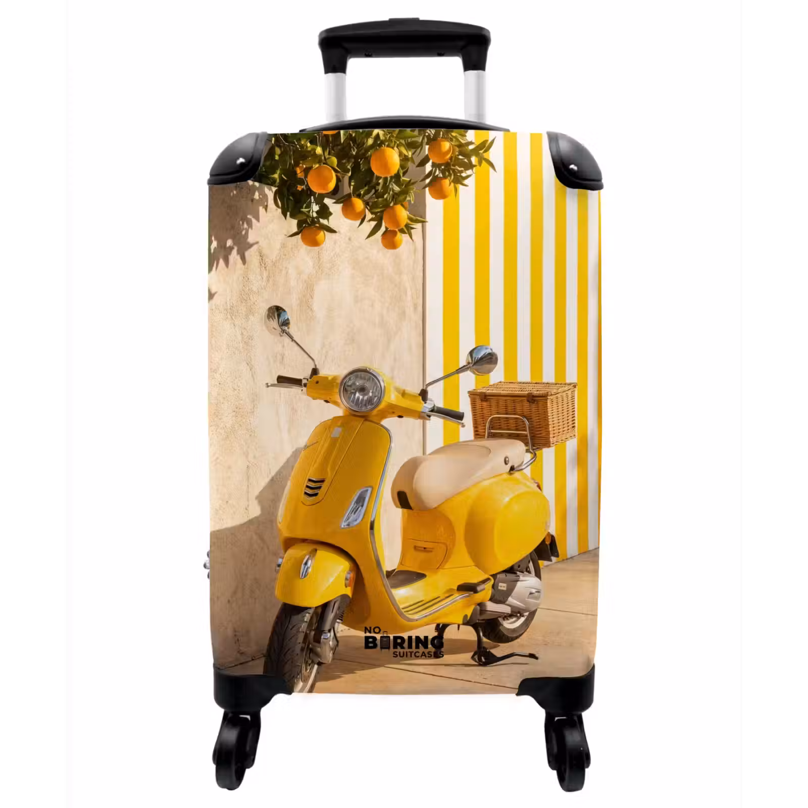 Koffer - Roller – Natur – Sommer – Gelb – Mittelmeer — 1