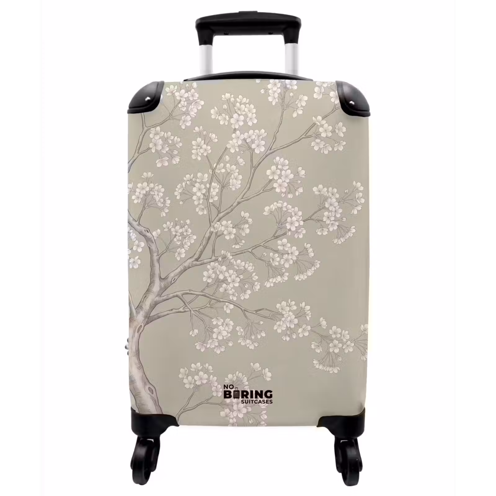 Koffer - Sereen – Blüte – Weiß - Sereen - Bloesem - Wit NBS - Handbagage koffer - Vrouwen middel