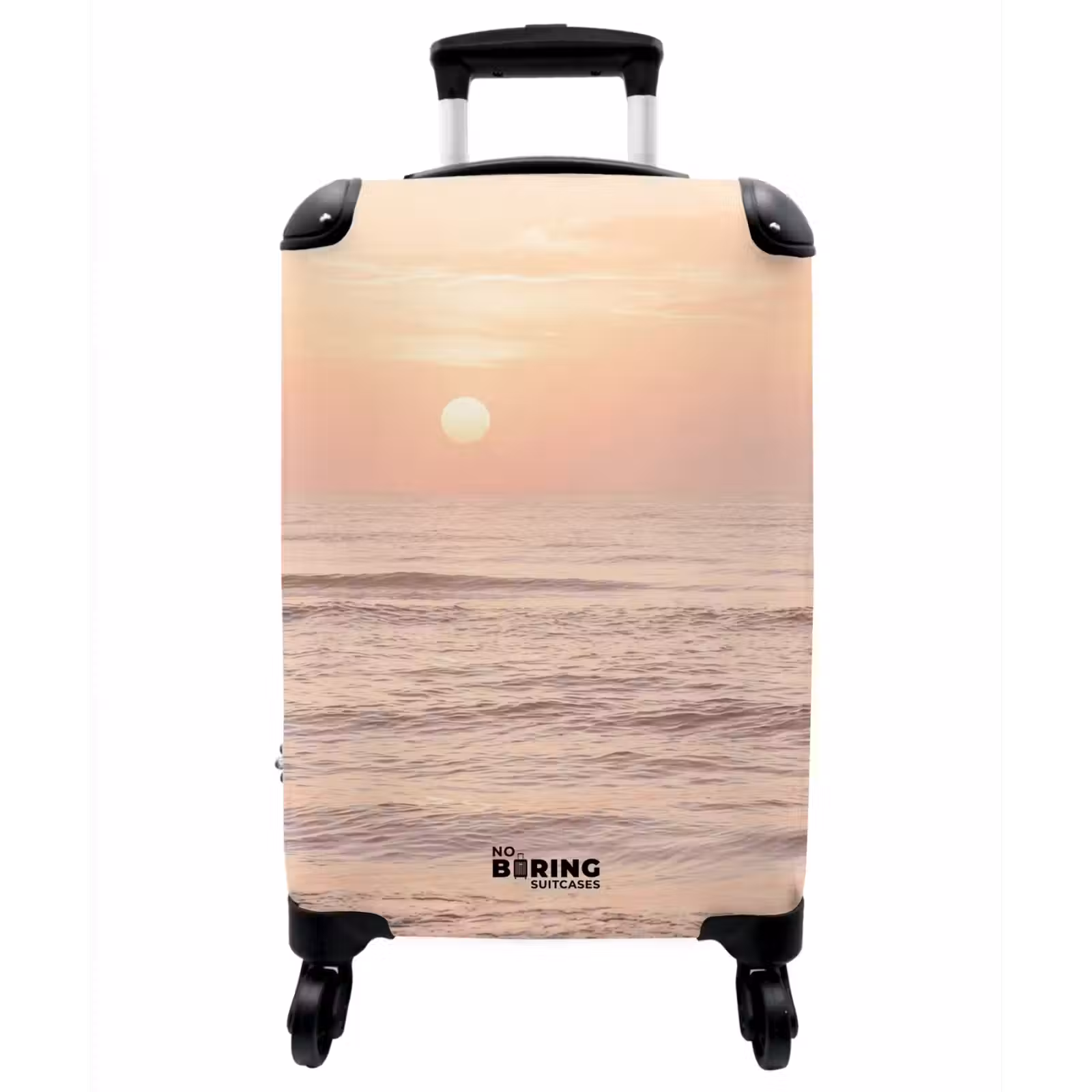 Koffer - Sonne – Strand – Rosa - Zon - Strand - Roze NBS - Handbagage koffer - Vrouwen middel