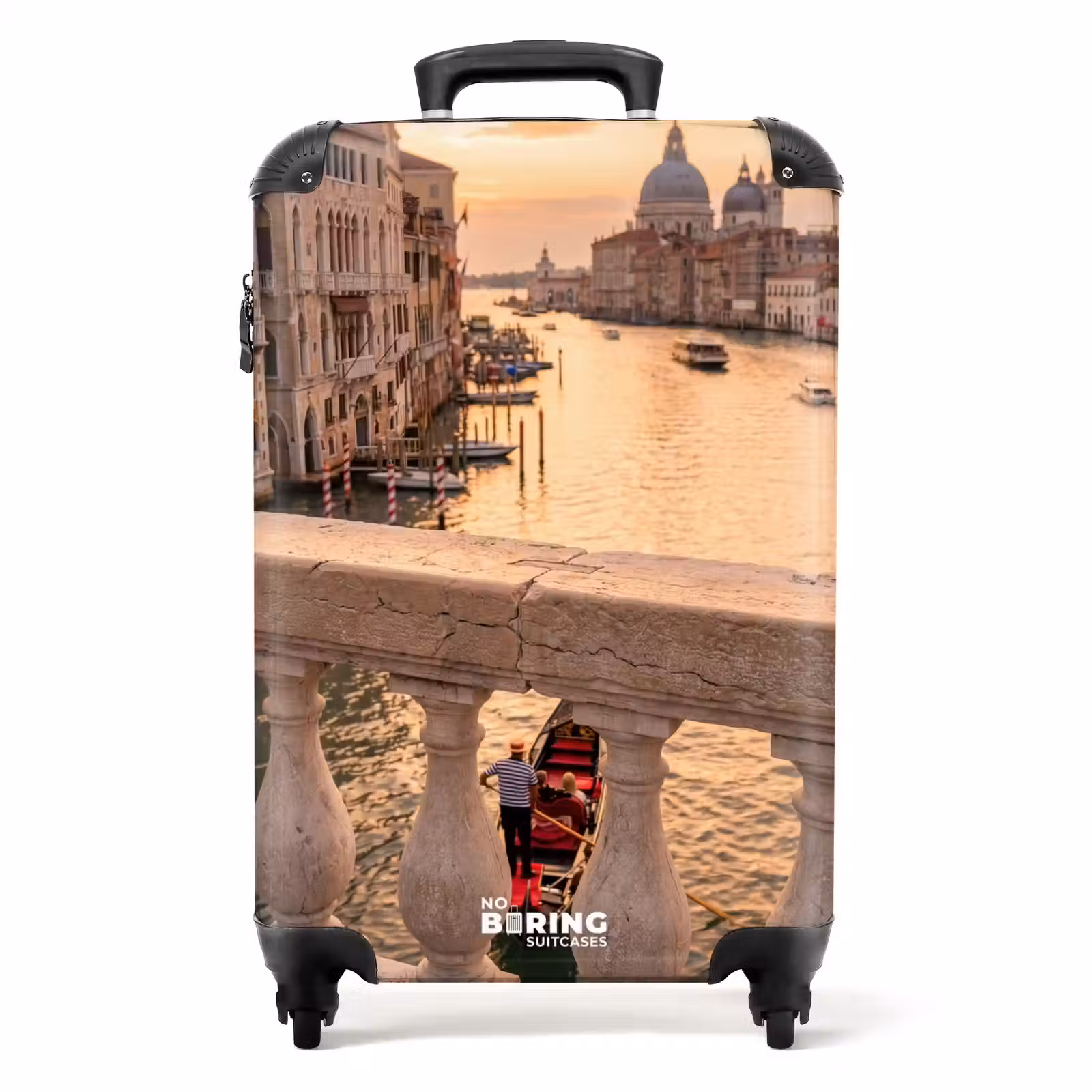 Koffer - Stadt – Venedig – Kanal – Sonnenaufgang – Architektur – Gold — 1