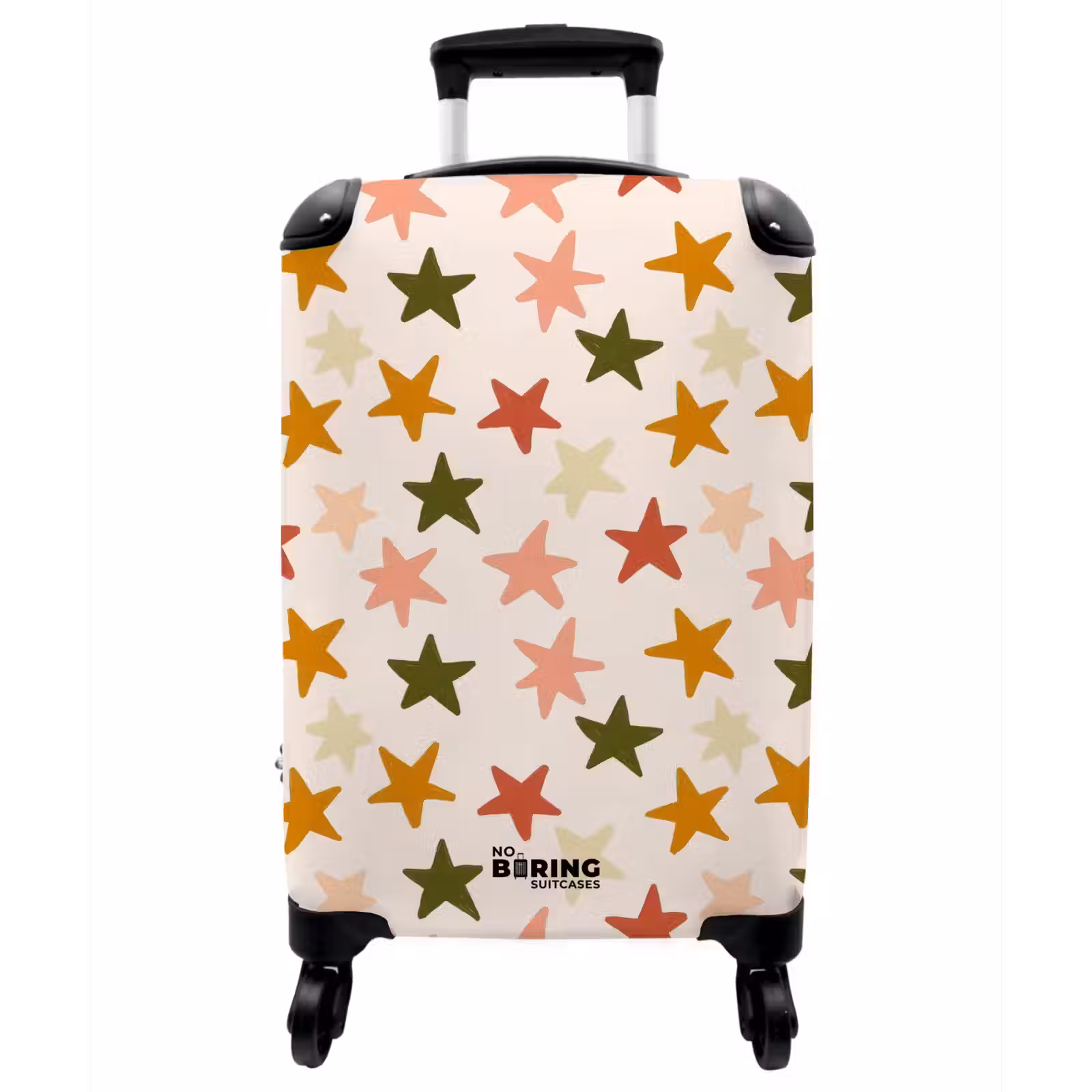 Koffer - Sterne – Muster – Bunt - Sterren - Patroon - Kleurrijk NBS - Handbagage koffer - Vrouwen middel