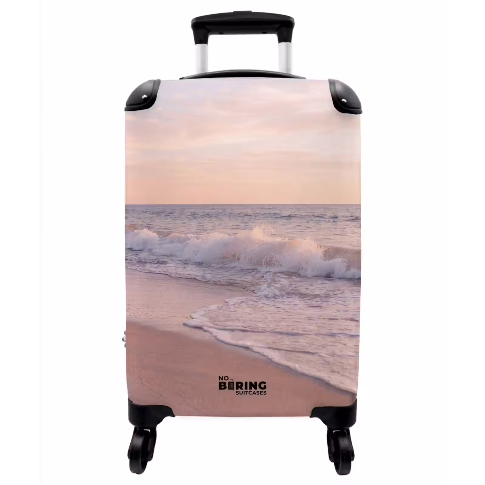 Koffer - Strand – Meer – Wellen – Natur – Sonnenuntergang - Strand - Zee - Golven - Natuur - Zonsondergang NBS - Handbagage koffer - Vrouwen middel