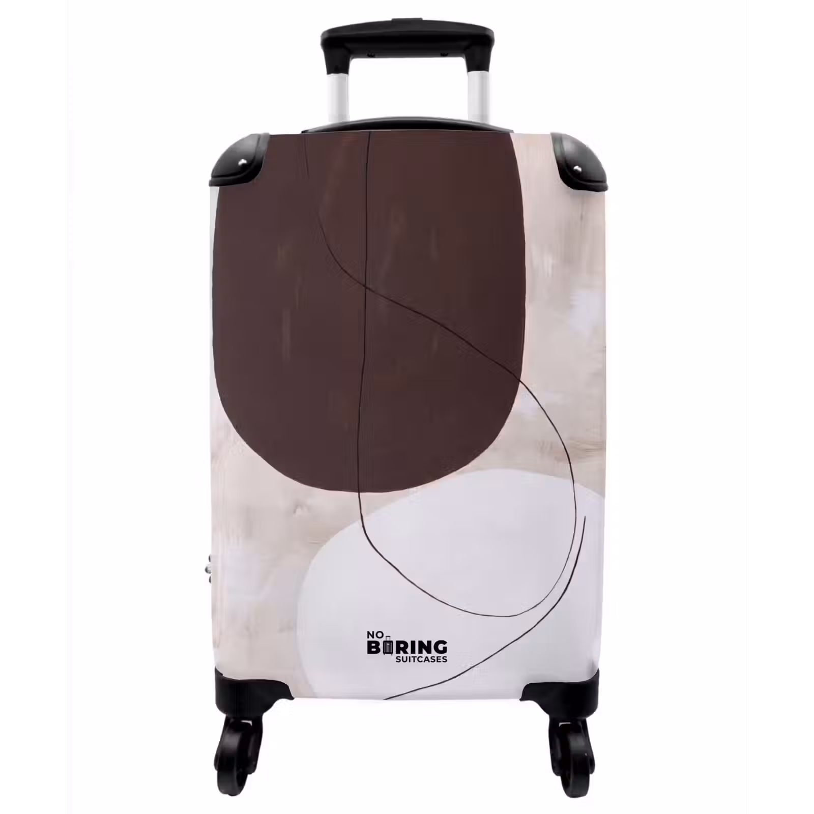 Koffer - Zusammenfassung – Formen – Modern - Abstract - Vormen - Modern NBS - Handbagage koffer - Vrouwen middel