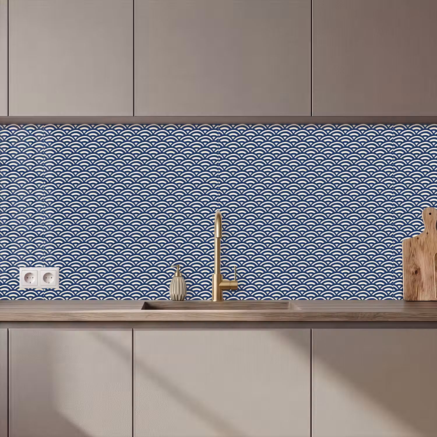 Japan - Boog - Patronen keuken achterwand 2 middel 871 zz_3dshopping