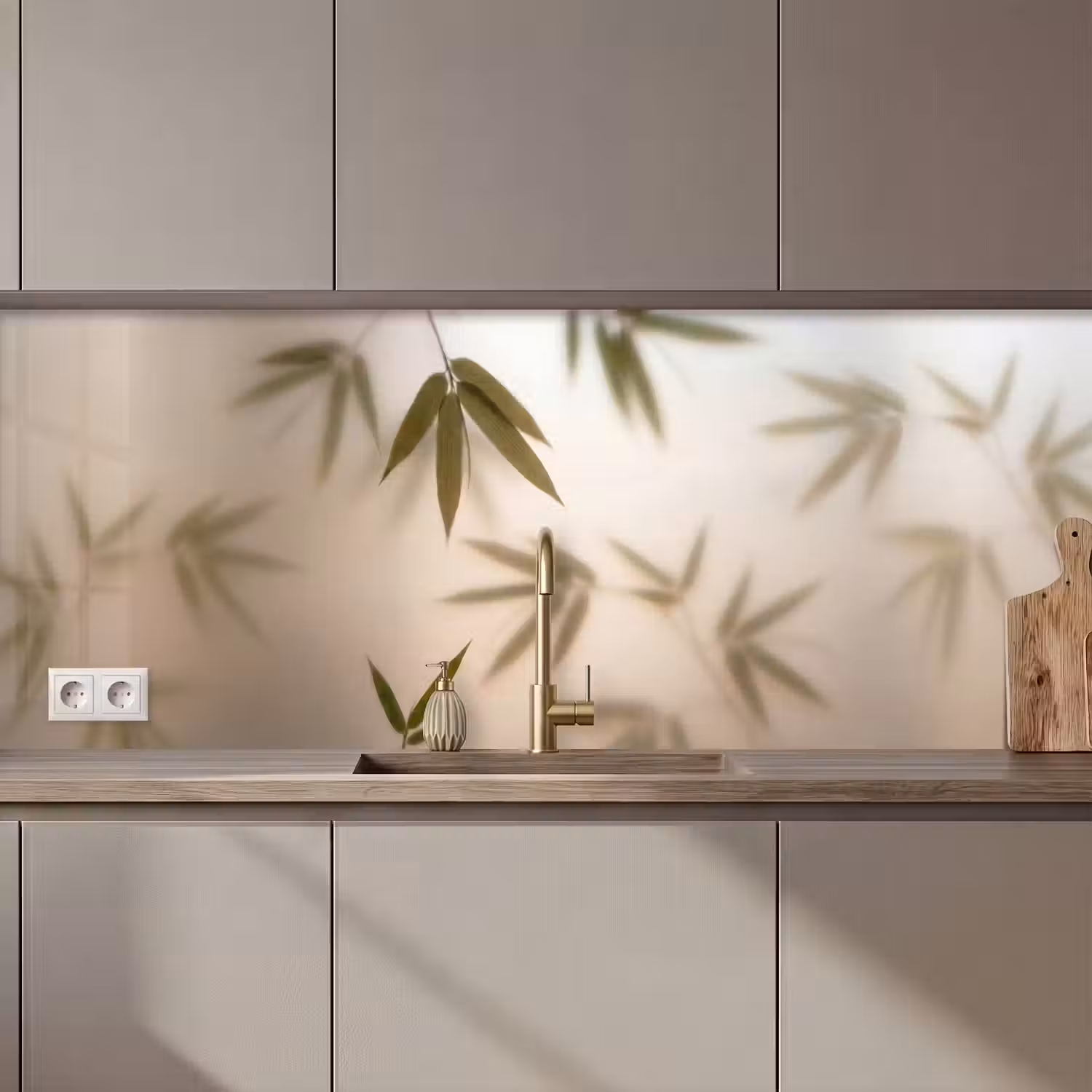 Planten - Bladeren - Natuur - Groen keuken achterwand 2 middel zz_3dshopping