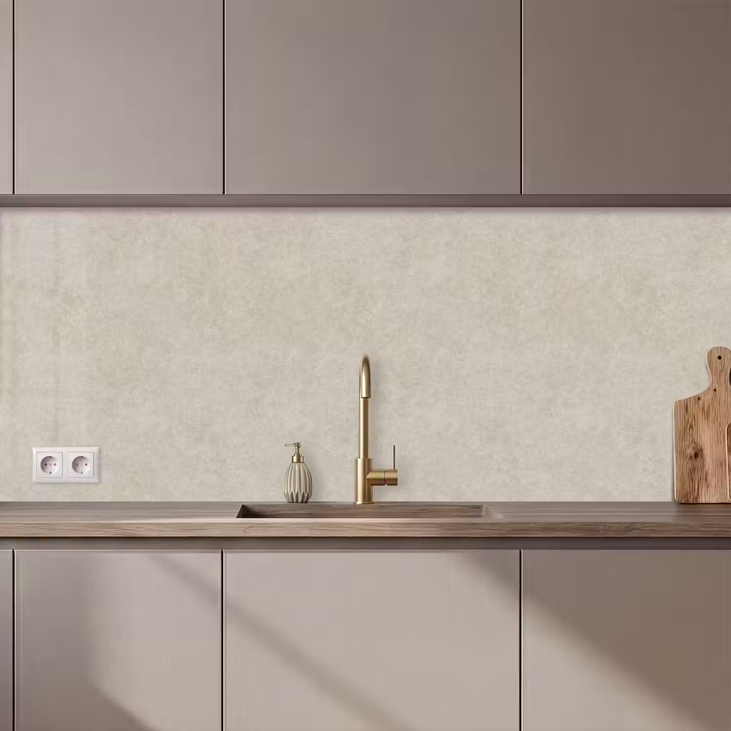 Steen - Beton - Patronen keuken achterwand 2 middel 871 zz_3dshopping