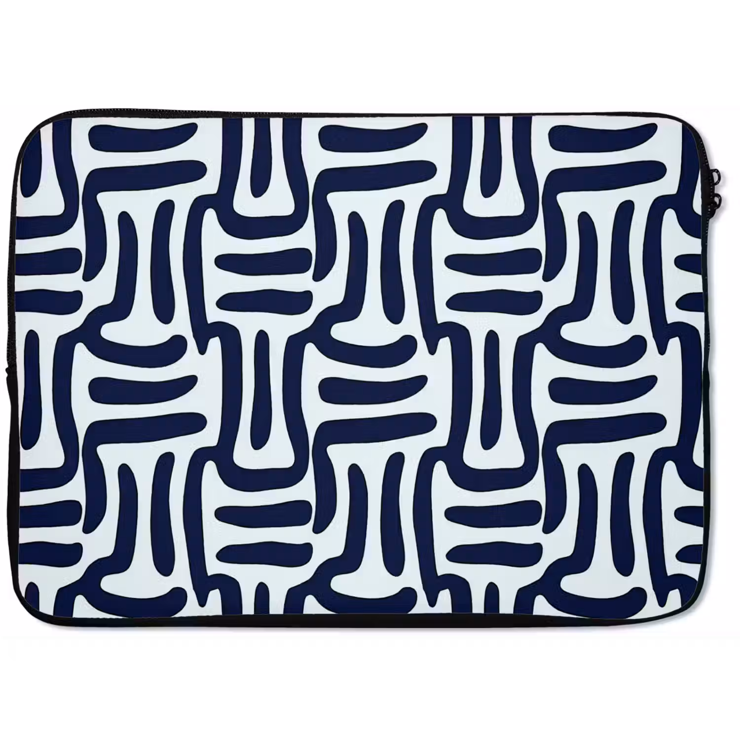 Abstract - Modern - Blauw laptophoes neopreen klein 279 -zkaufland3dotto