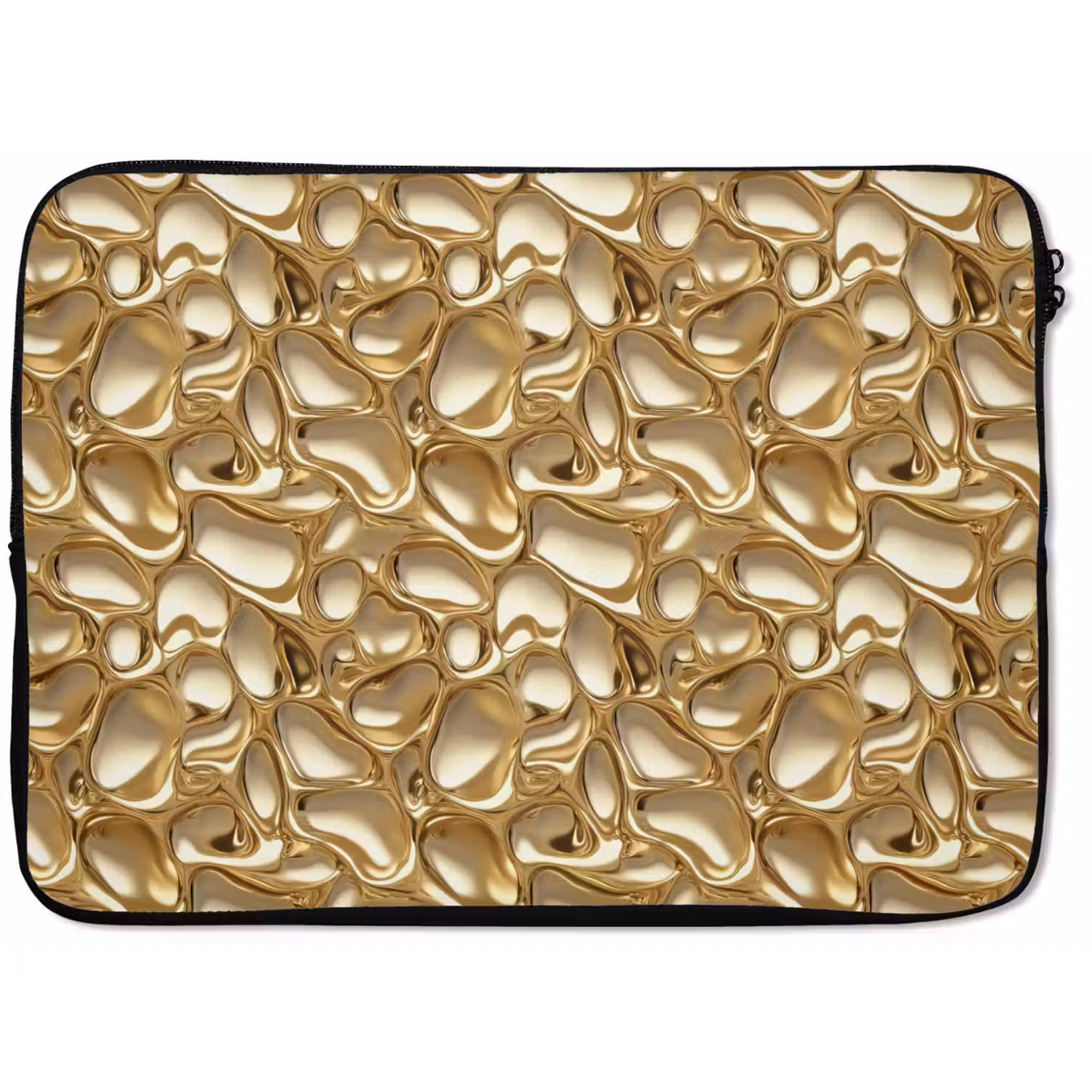 Abstract - Modern - Goud laptophoes neopreen klein 279 -zkaufland3dotto