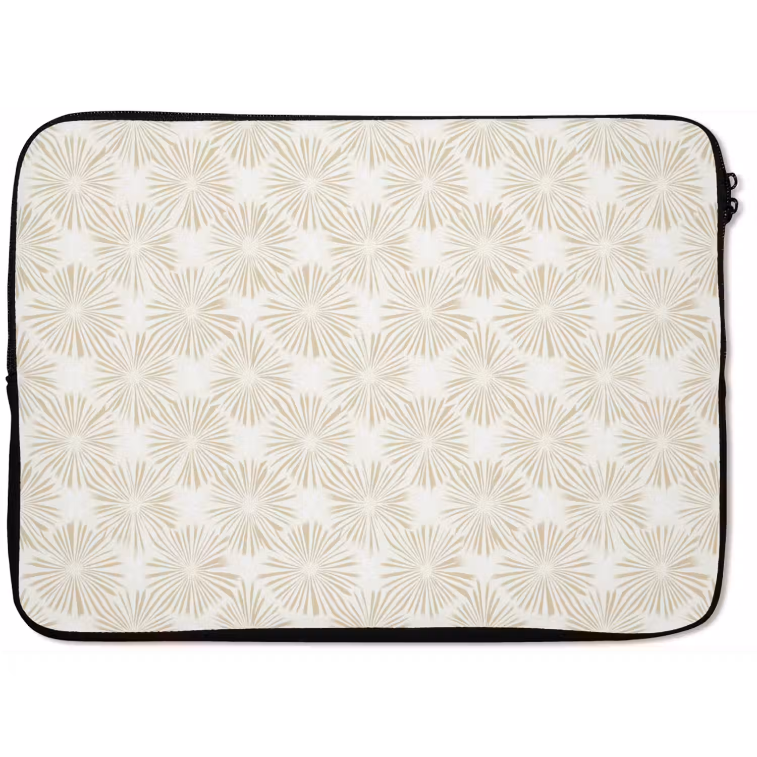 Abstract - Motief - Beige laptophoes neopreen klein 279 -zkaufland3dotto
