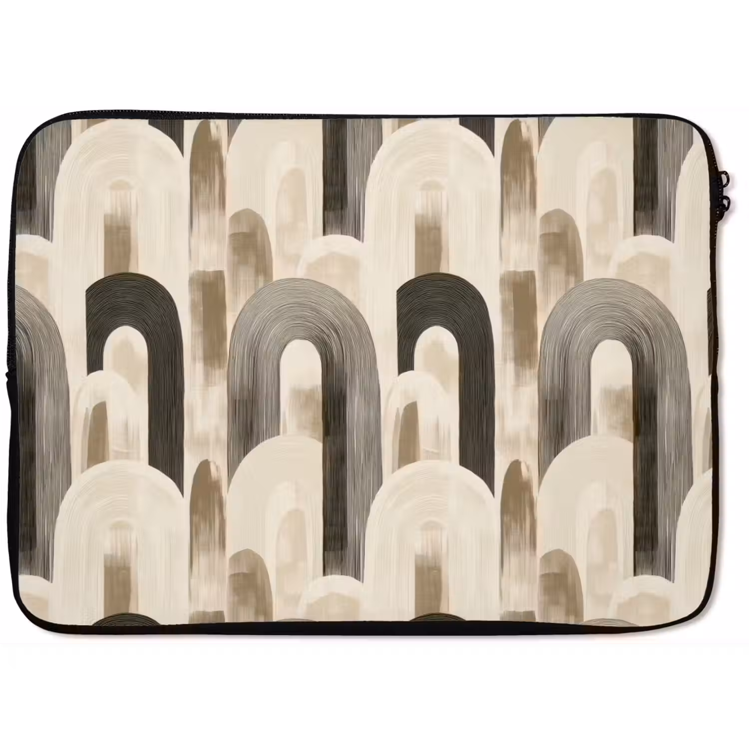 Abstract - Patroon - Bogen laptophoes neopreen klein 279 -zkaufland3dotto