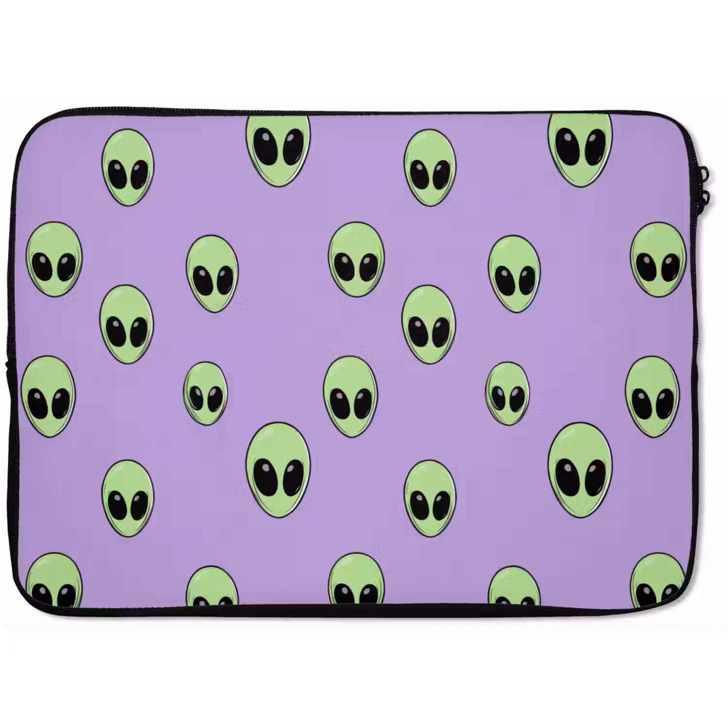 Alien - Retro - Lila laptophoes neopreen klein 279 -zkaufland3dotto