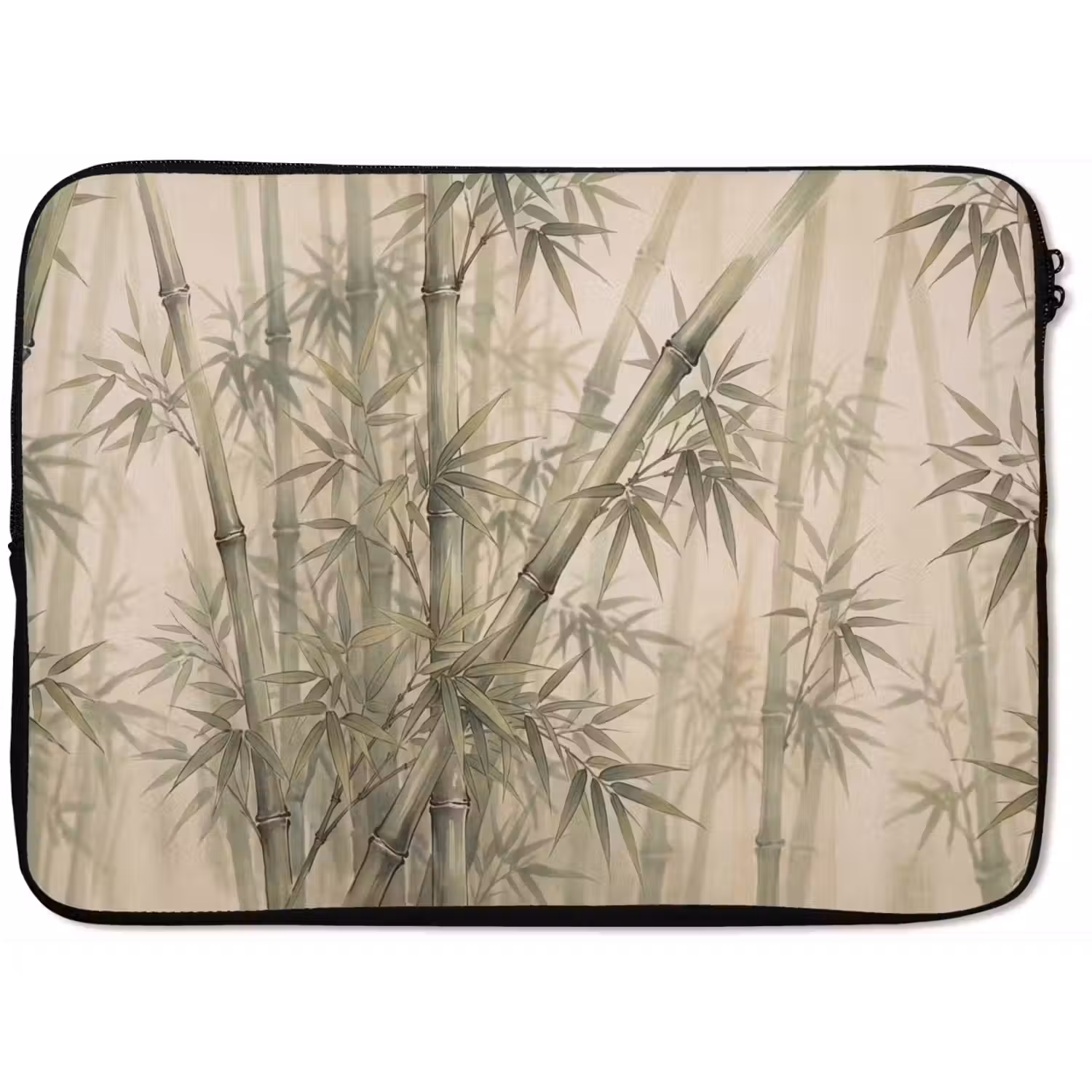 Bamboe - Bladeren - Aziatisch - Groen - Natuur laptophoes neopreen klein -zkaufland3dotto