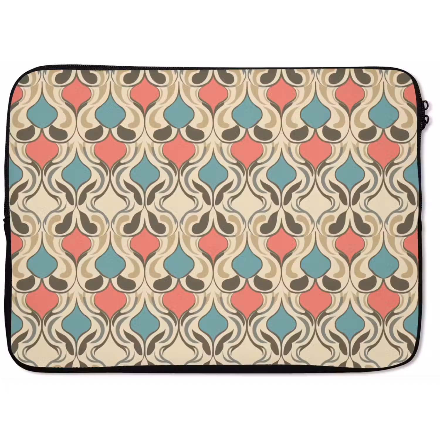 Barok - Retro - Kleurrijk laptophoes neopreen klein 279 -zkaufland3dotto