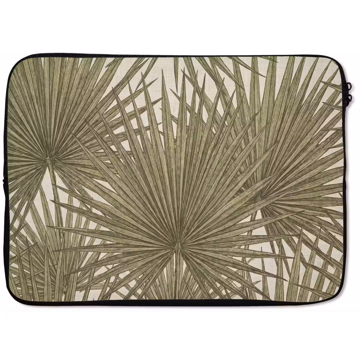 Blad - Tropisch - Patroon - Natuur - Groen laptophoes neopreen klein -zkaufland3dotto