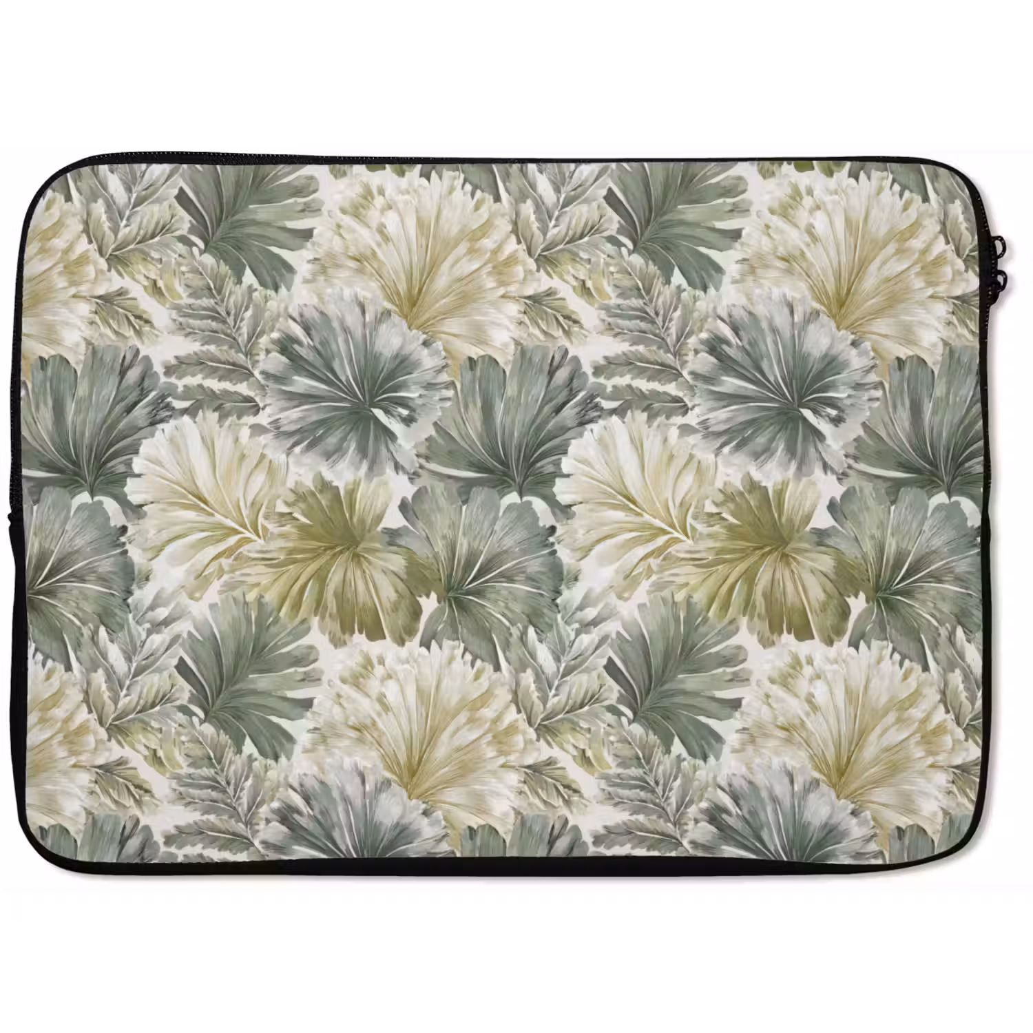 Bladeren - Botanisch - Groen laptophoes neopreen klein 279 -zkaufland3dotto