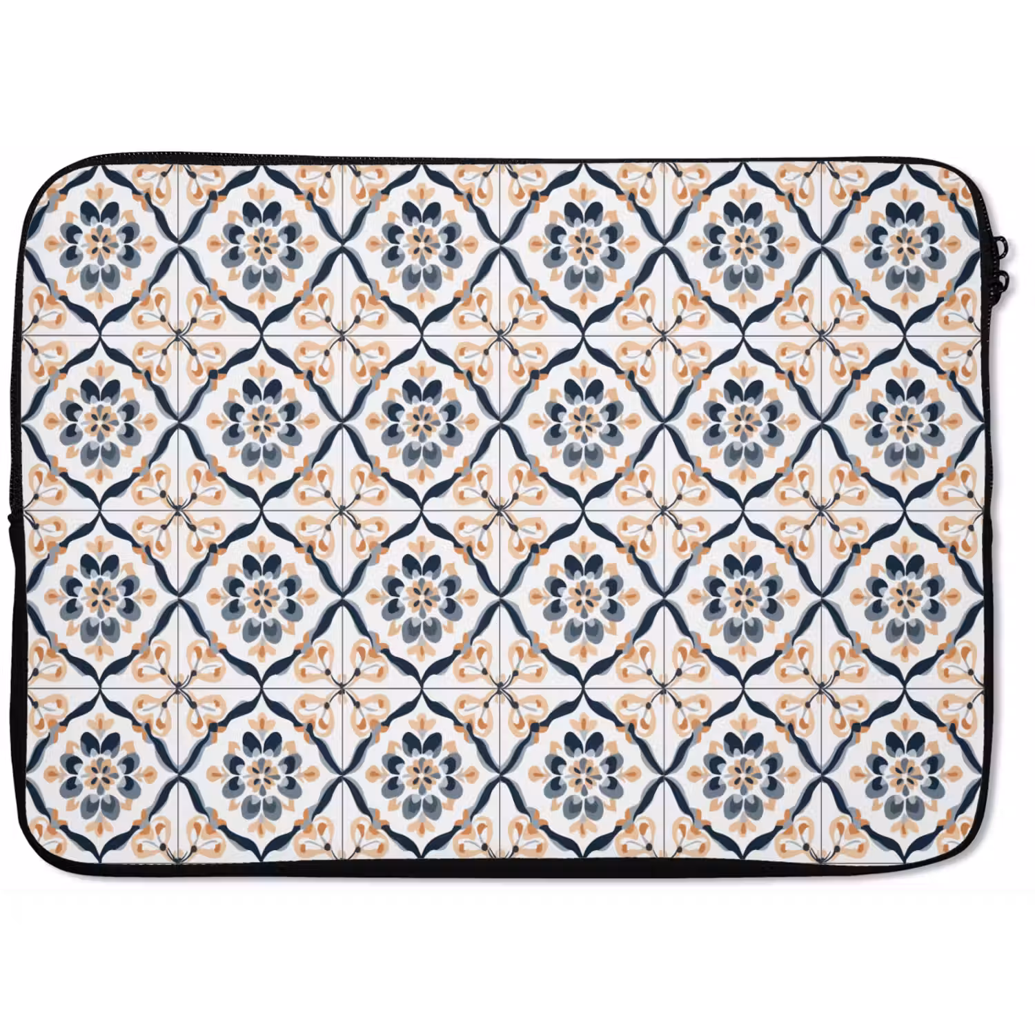 Bladvorm - Patroon - Kleurrijk laptophoes neopreen klein 279 -zkaufland3dotto