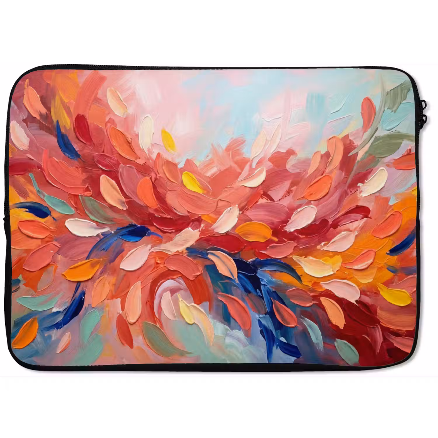 Bloemen - Abstract - Kunst - Modern laptophoes neopreen klein -zkaufland3dotto