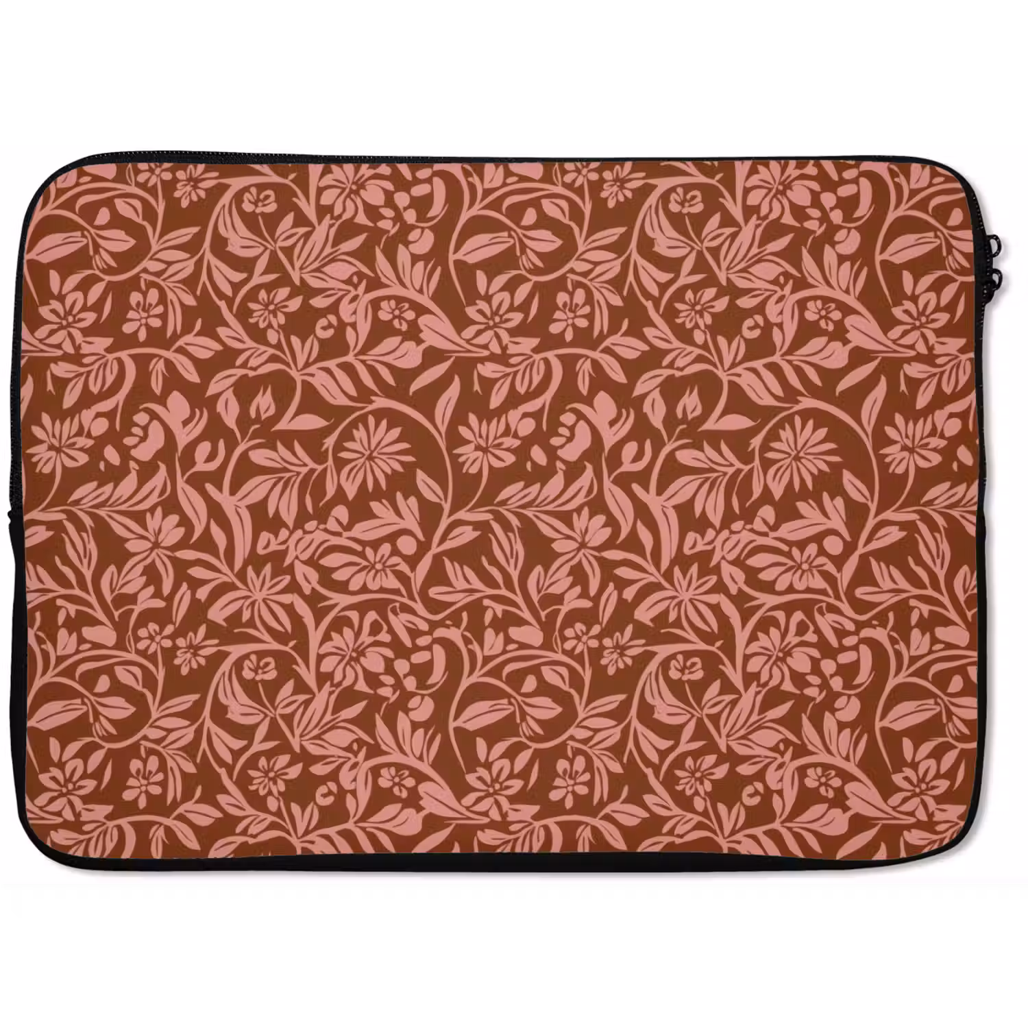 Bloemen - Print - Roze laptophoes neopreen klein 279 -zkaufland3dotto
