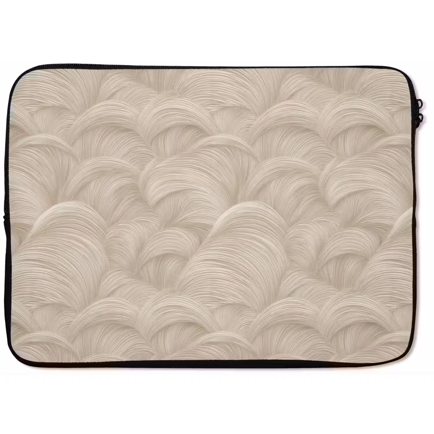 Bogen - Patroon - Beige laptophoes neopreen klein 279 -zkaufland3dotto